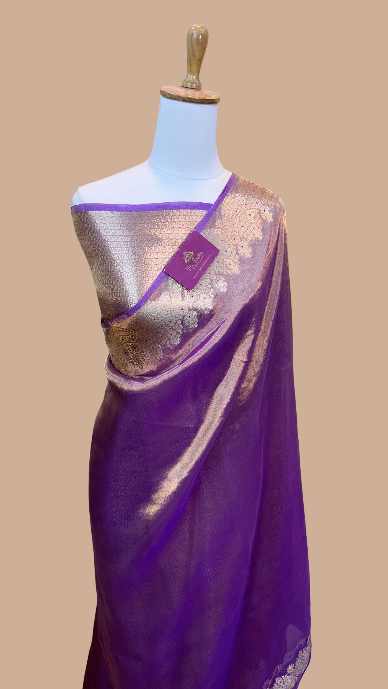 Pure Kora Tissue Silk Banarasi Saree