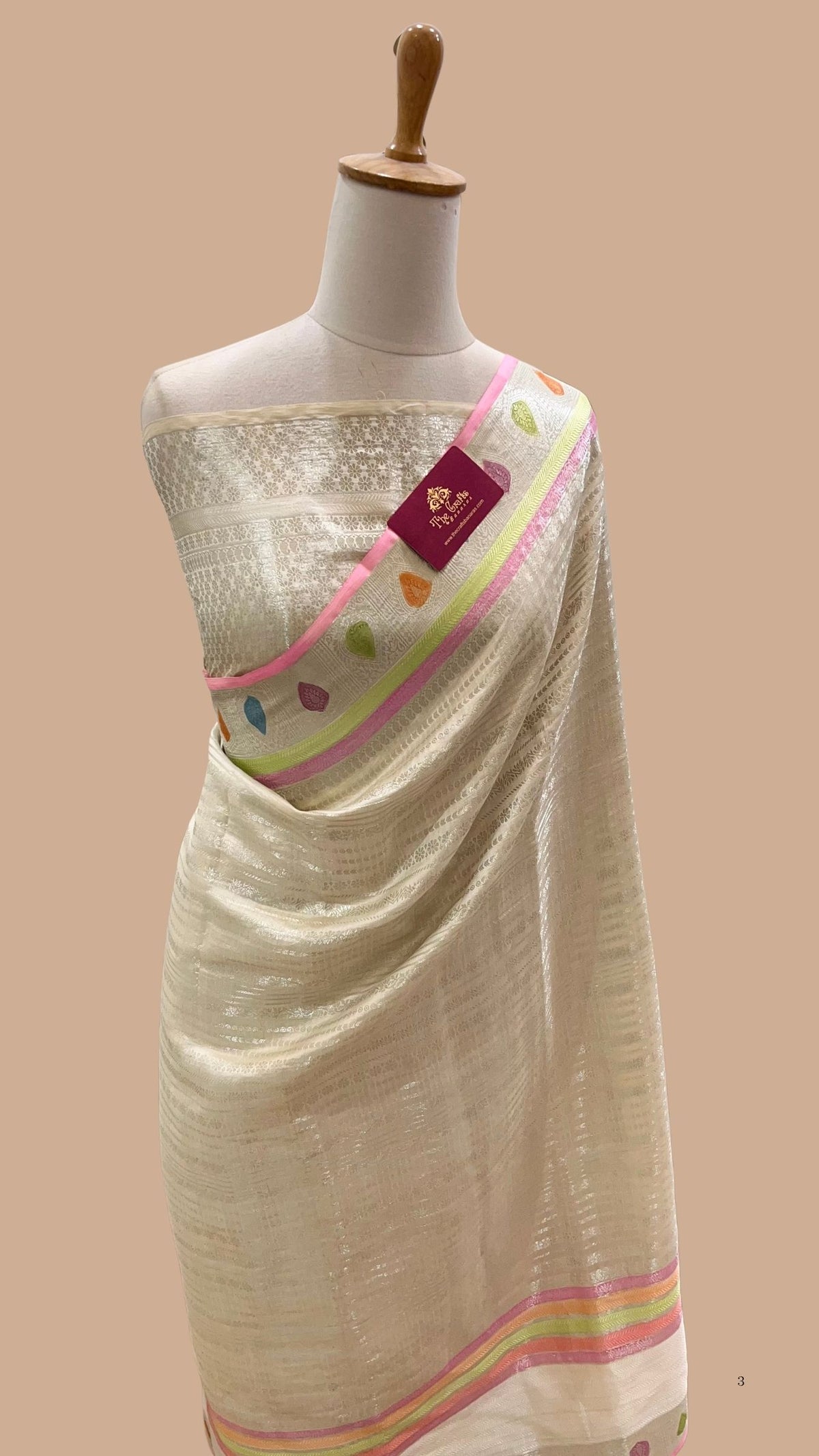 Pure Mango Silk Banarasi Saree
