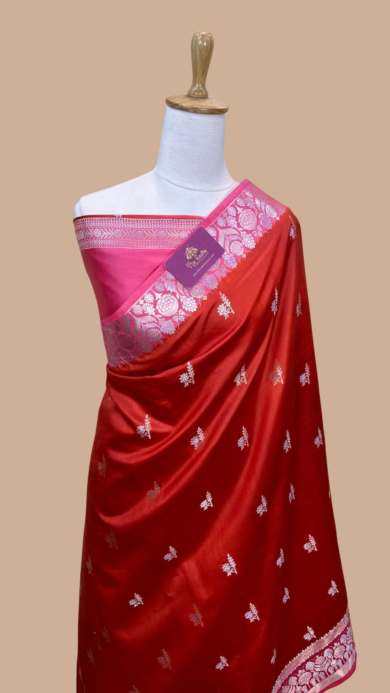 Pure Chiniya Silk Banarasi Saree