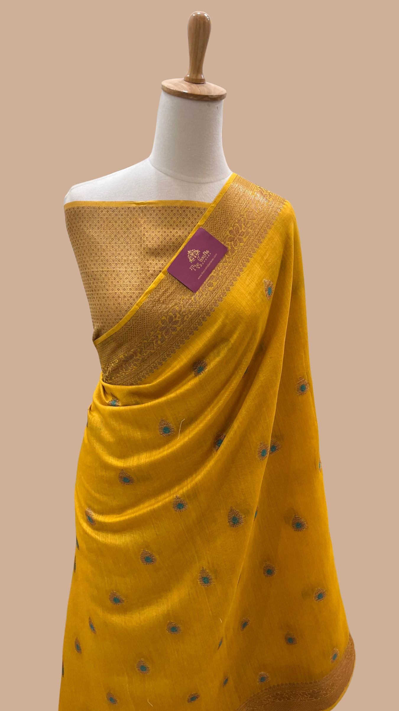 Pure Munga Silk Banarasi Saree