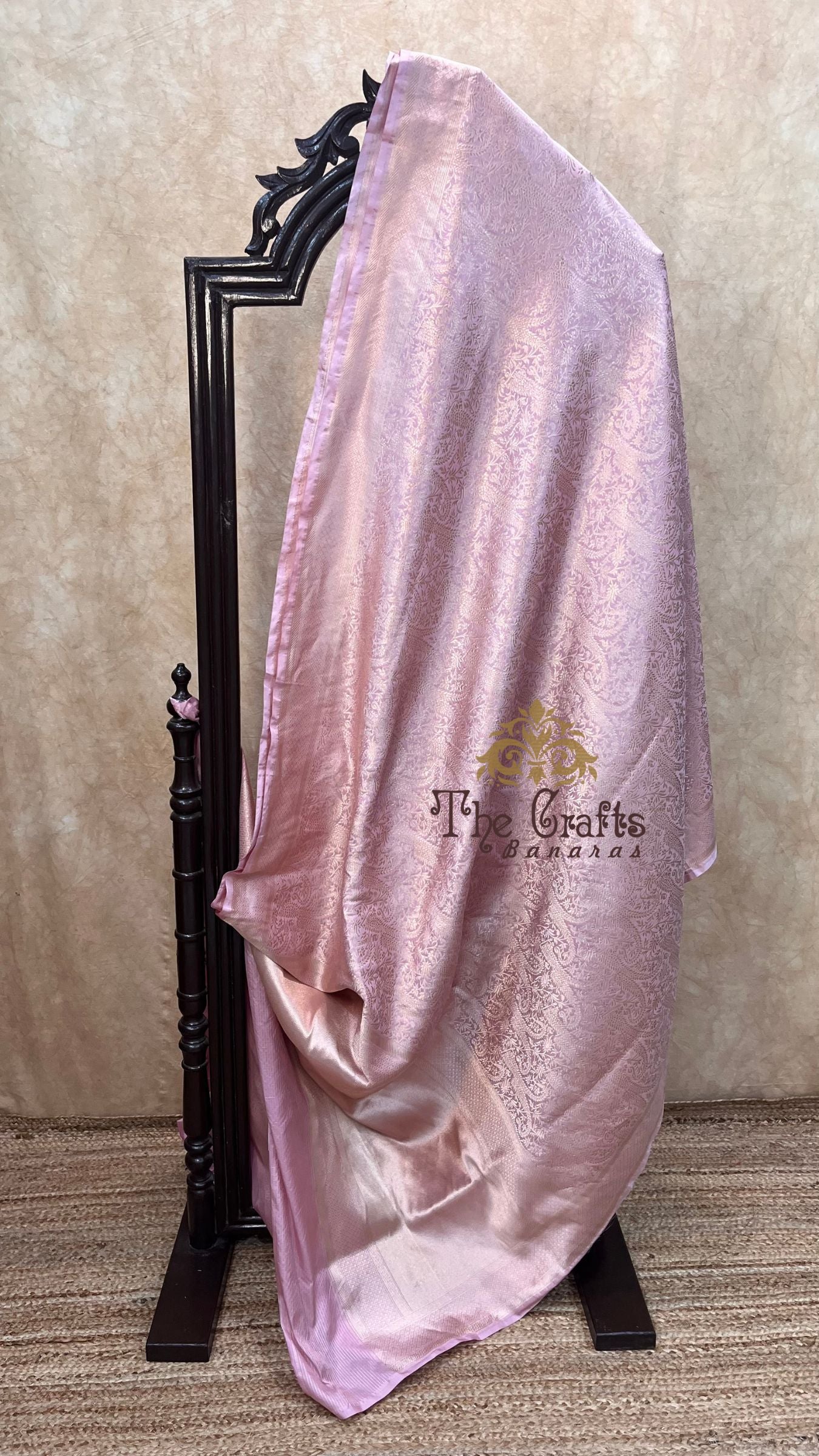 Pure Katan Silk Handloom Banarasi Saree - Tanchui Brocade