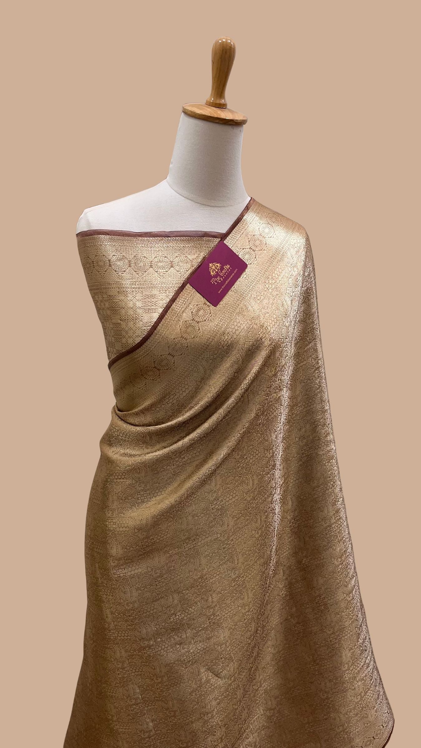 Pure Tissue Brocade Banarasi Saree