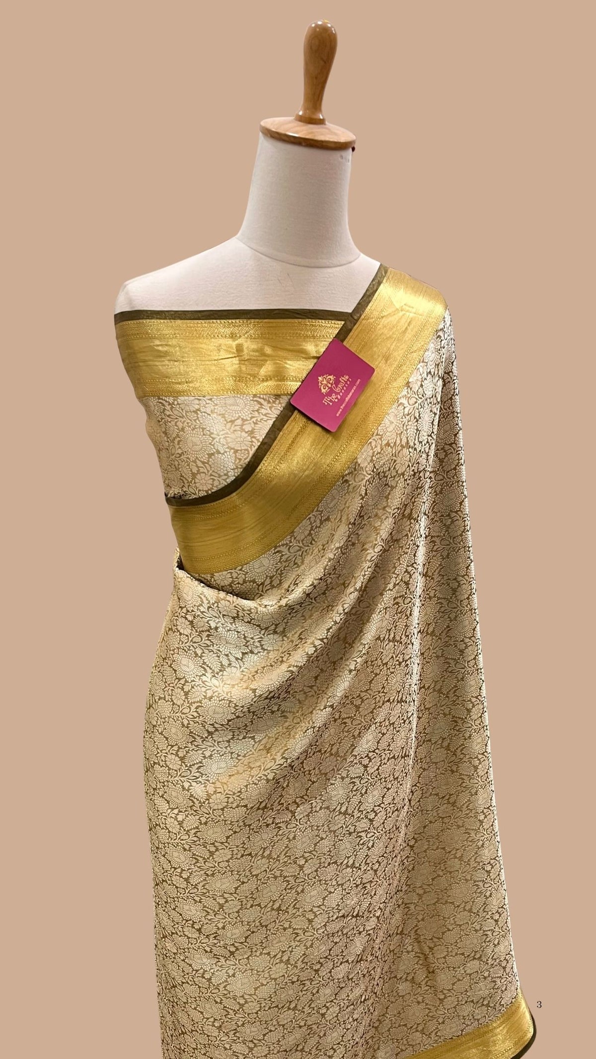 Pure Tissue Brocade Banarasi Saree