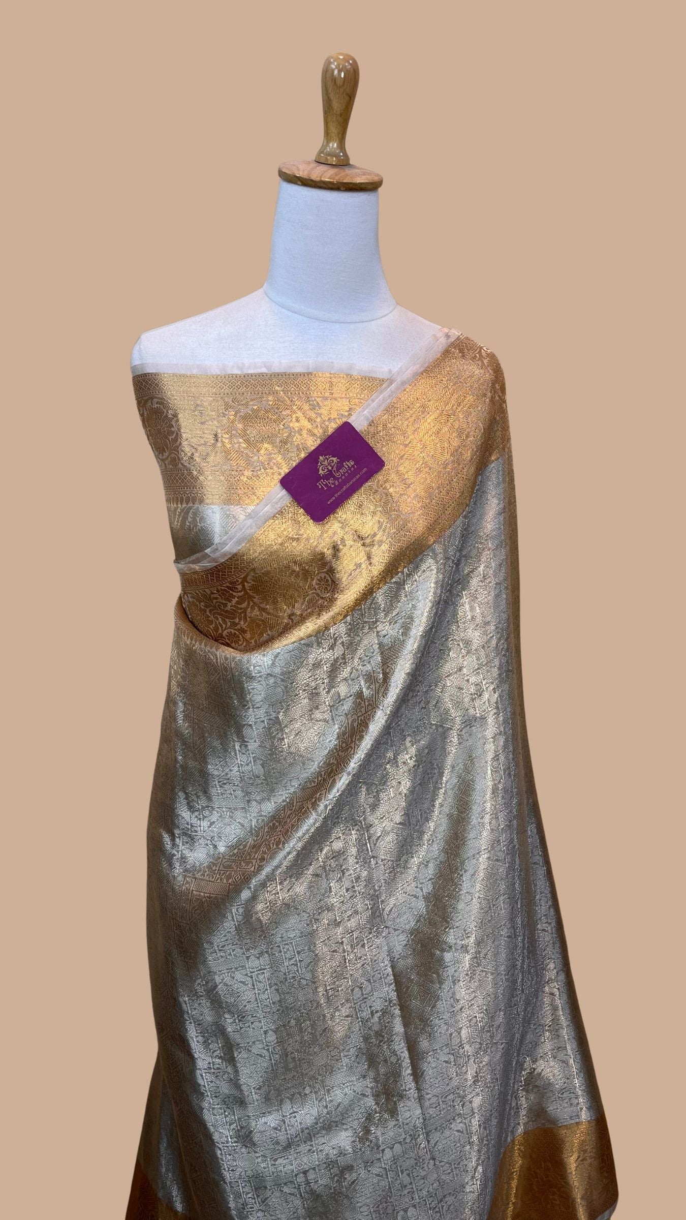 Pure Tissue Silk Brocade Banarasi Saree