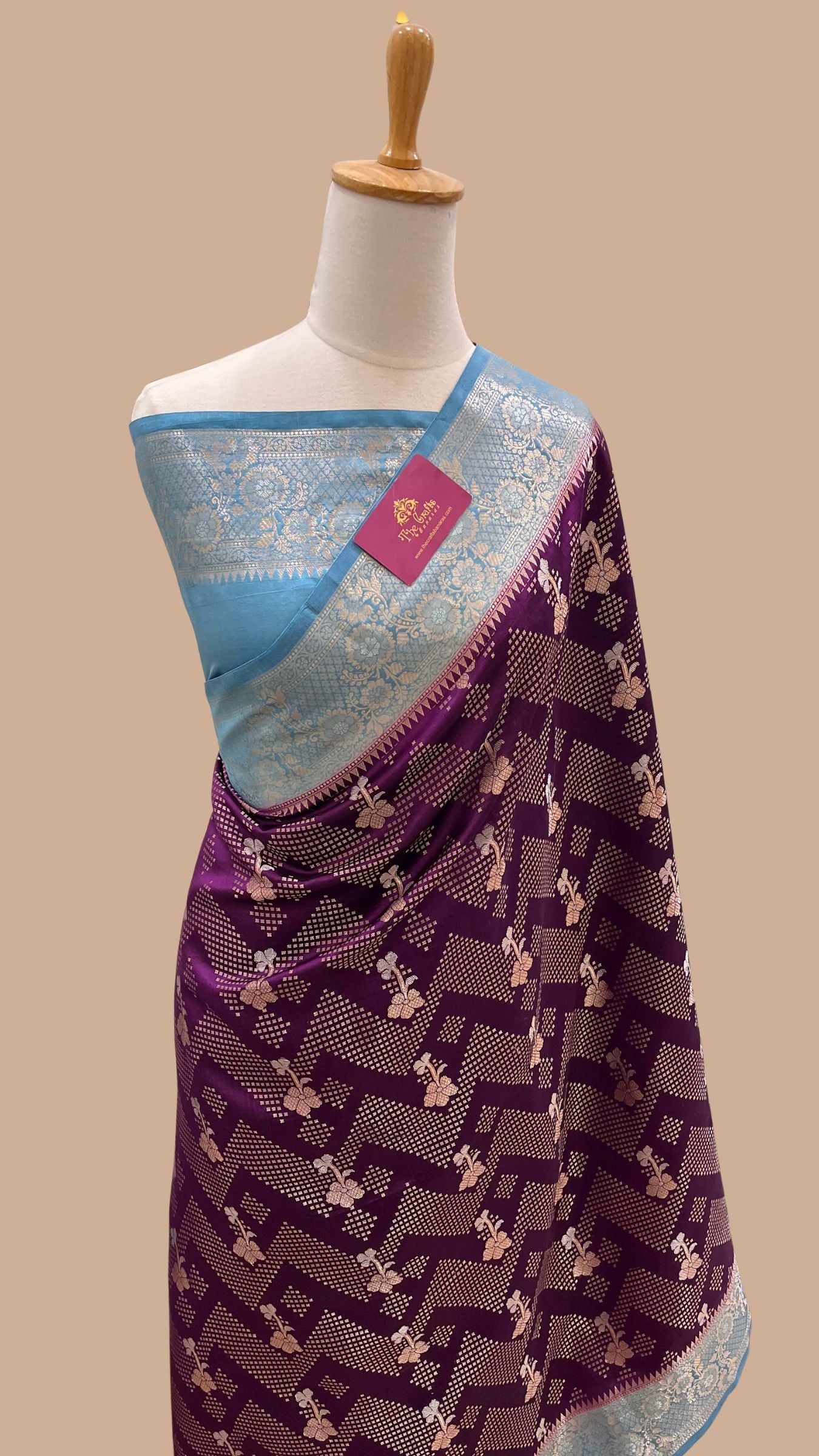 Pure Mango Silk Banarasi Saree