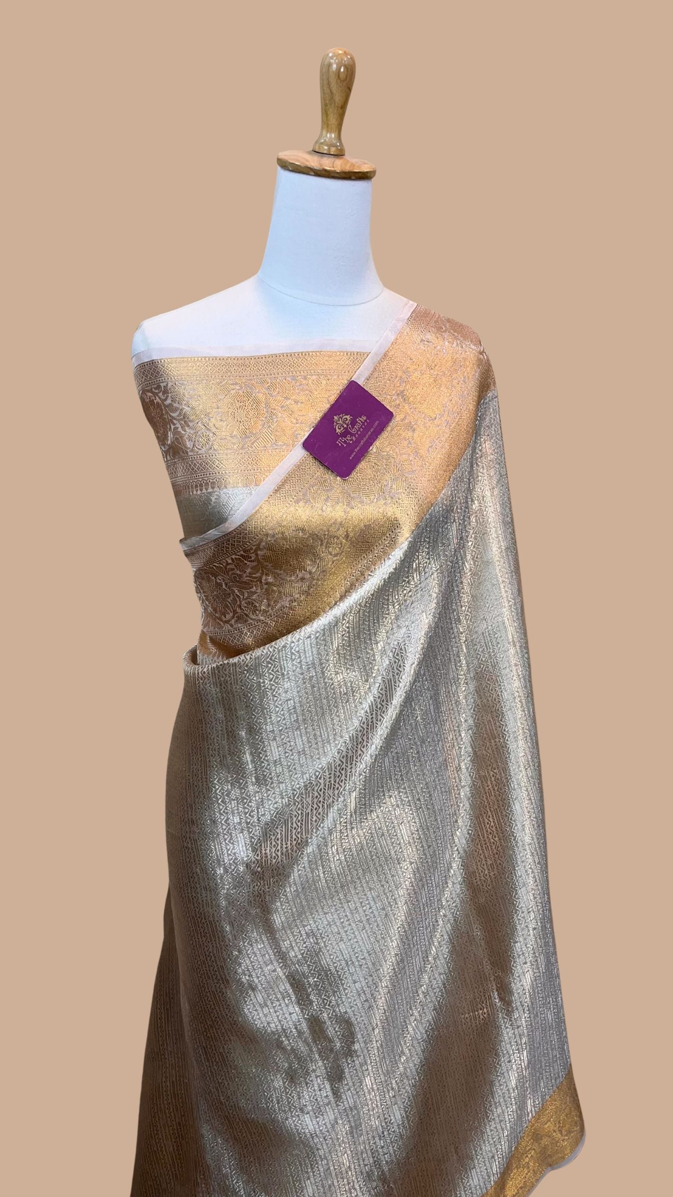 Pure Tissue Silk Brocade Banarasi Saree