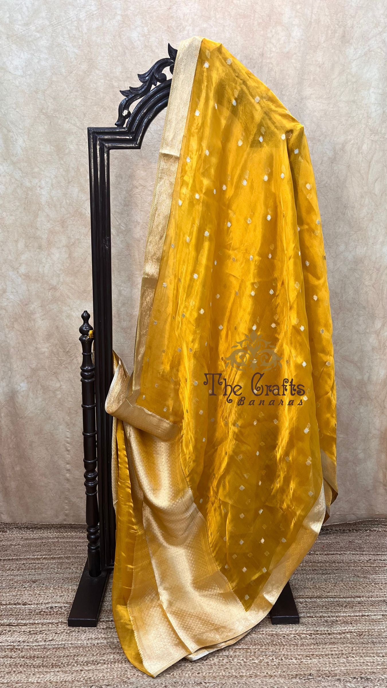 Pure Kora Silk Handloom Banarasi Saree