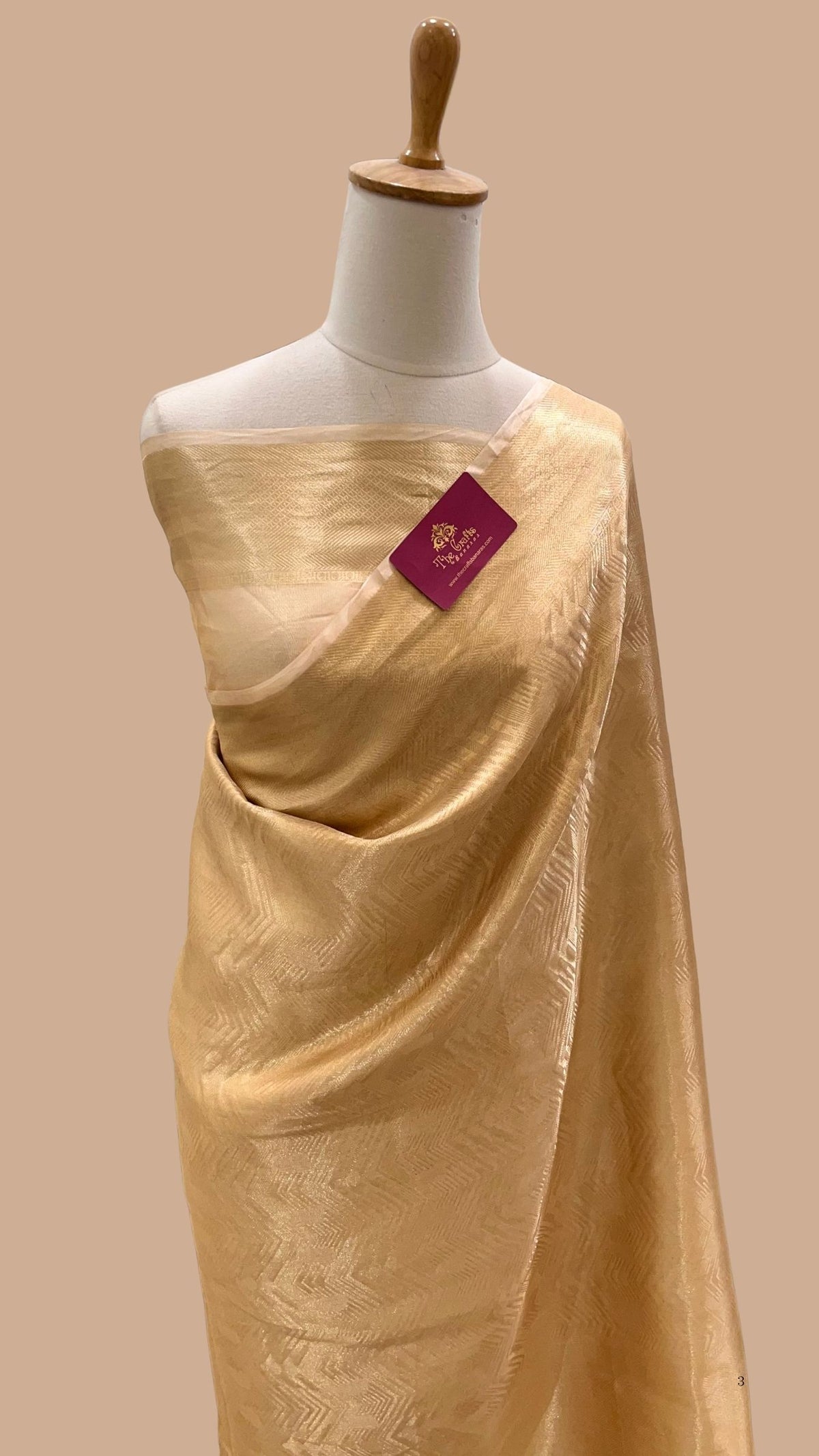 Pure Tissue Silk Brocade Banarasi Saree