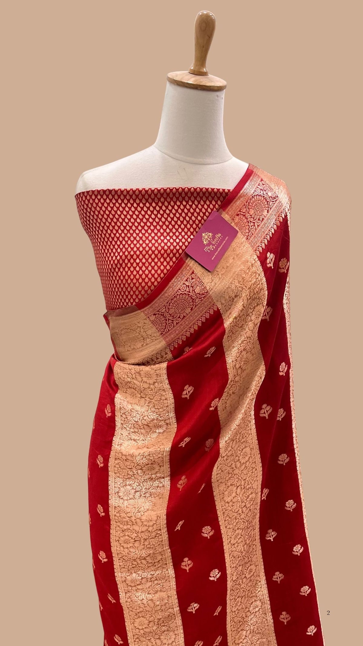 Pure Chiniya Tissue Silk Banarasi Saree