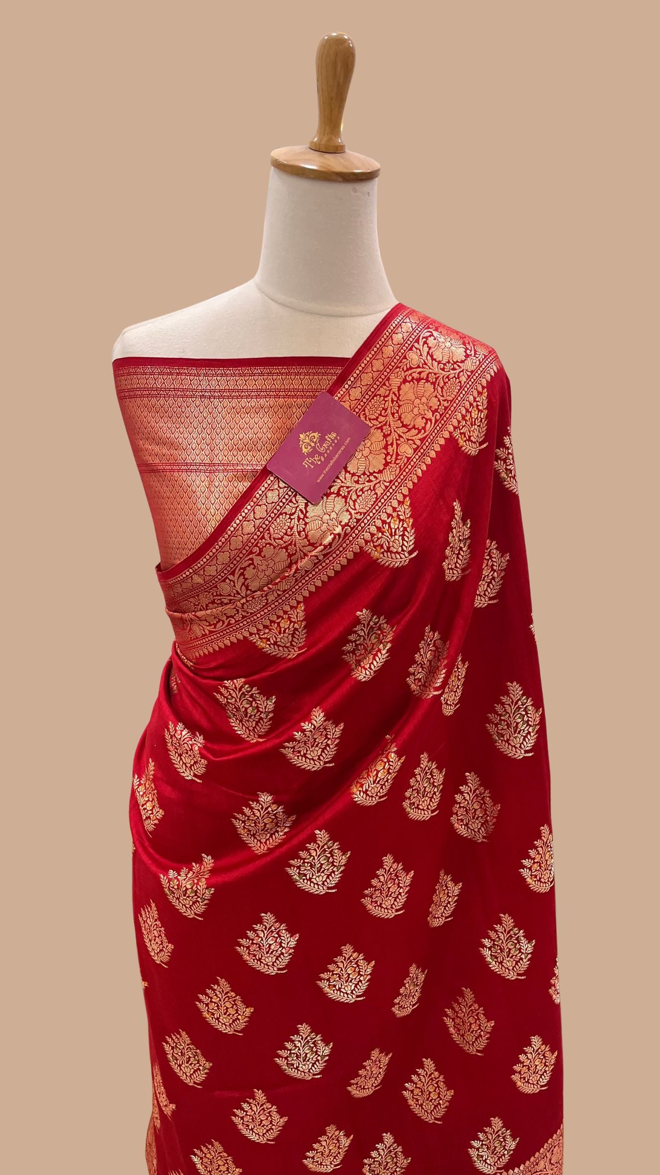 Pure Chiniya Silk Banarasi Saree