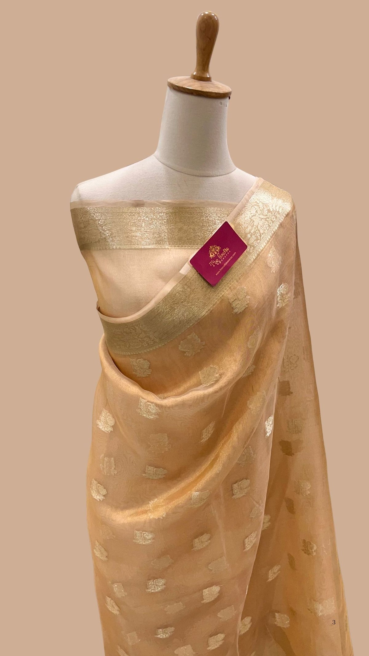 Pure Kora Tissue Silk Banarasi Saree