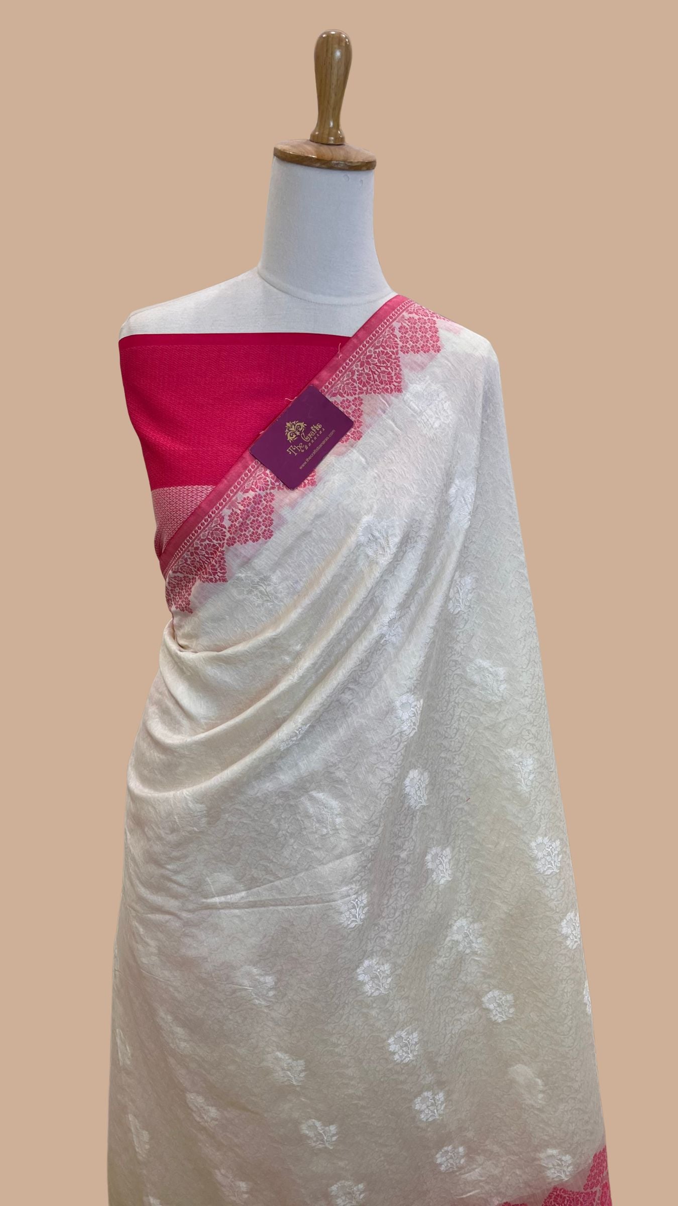 Pure Chiniya Silk Banarasi Saree