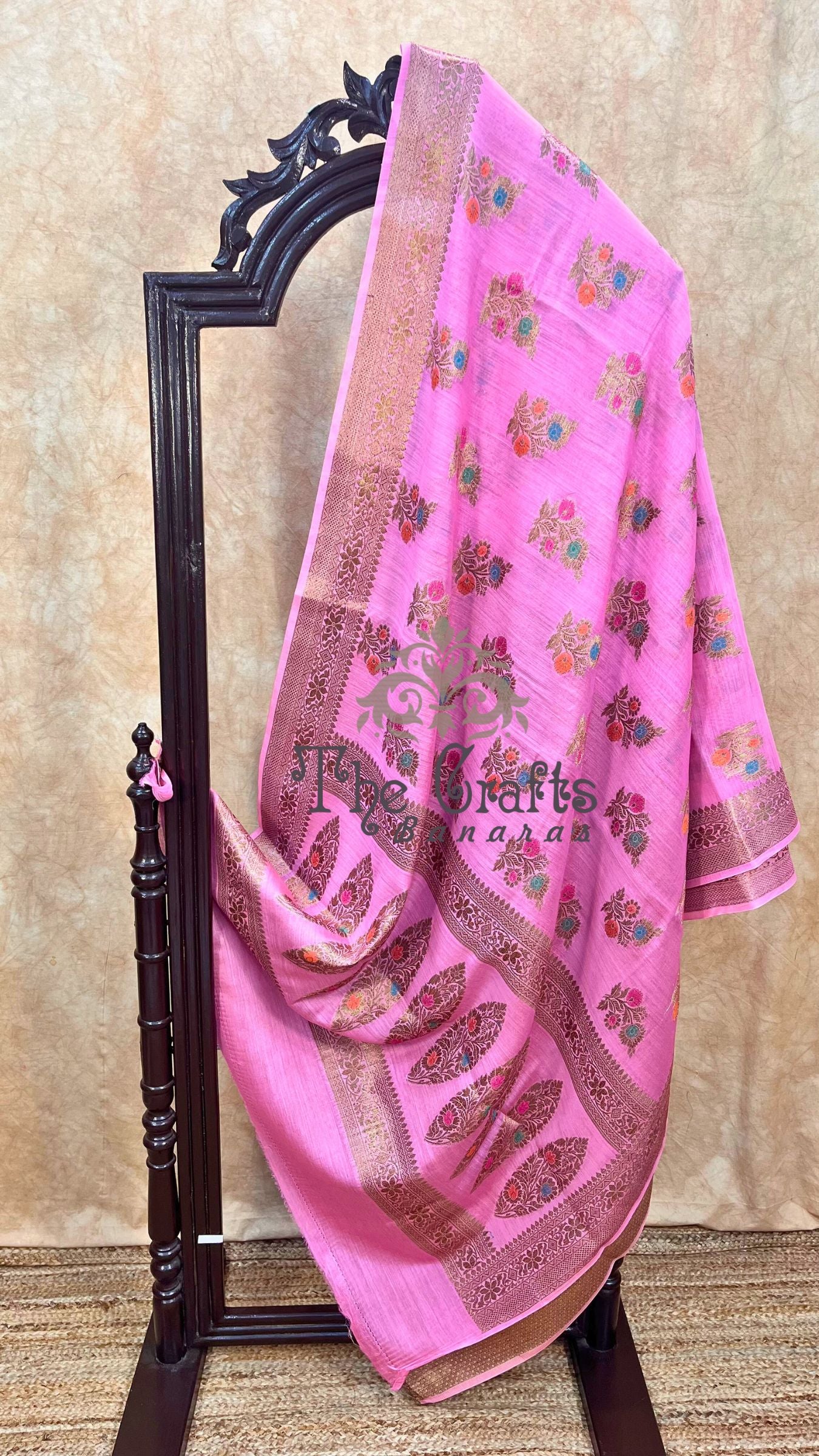 Pure Munga Silk Banarasi Saree