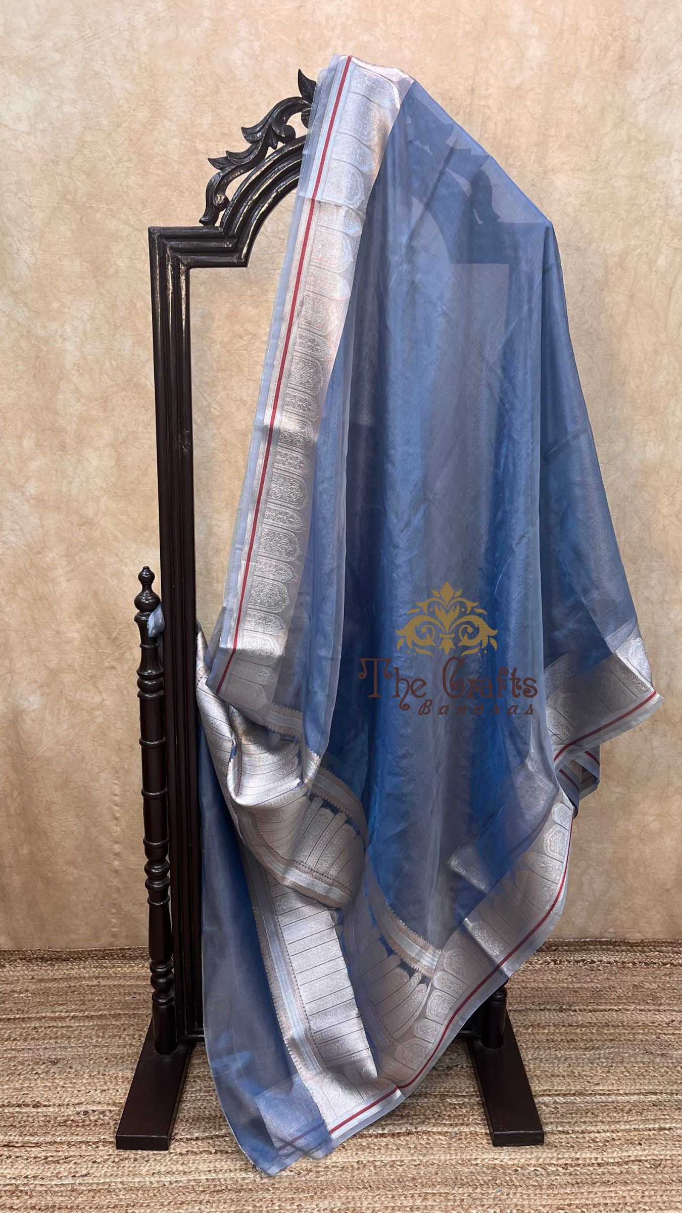 Pure Kora Silk Handloom Banarasi Saree