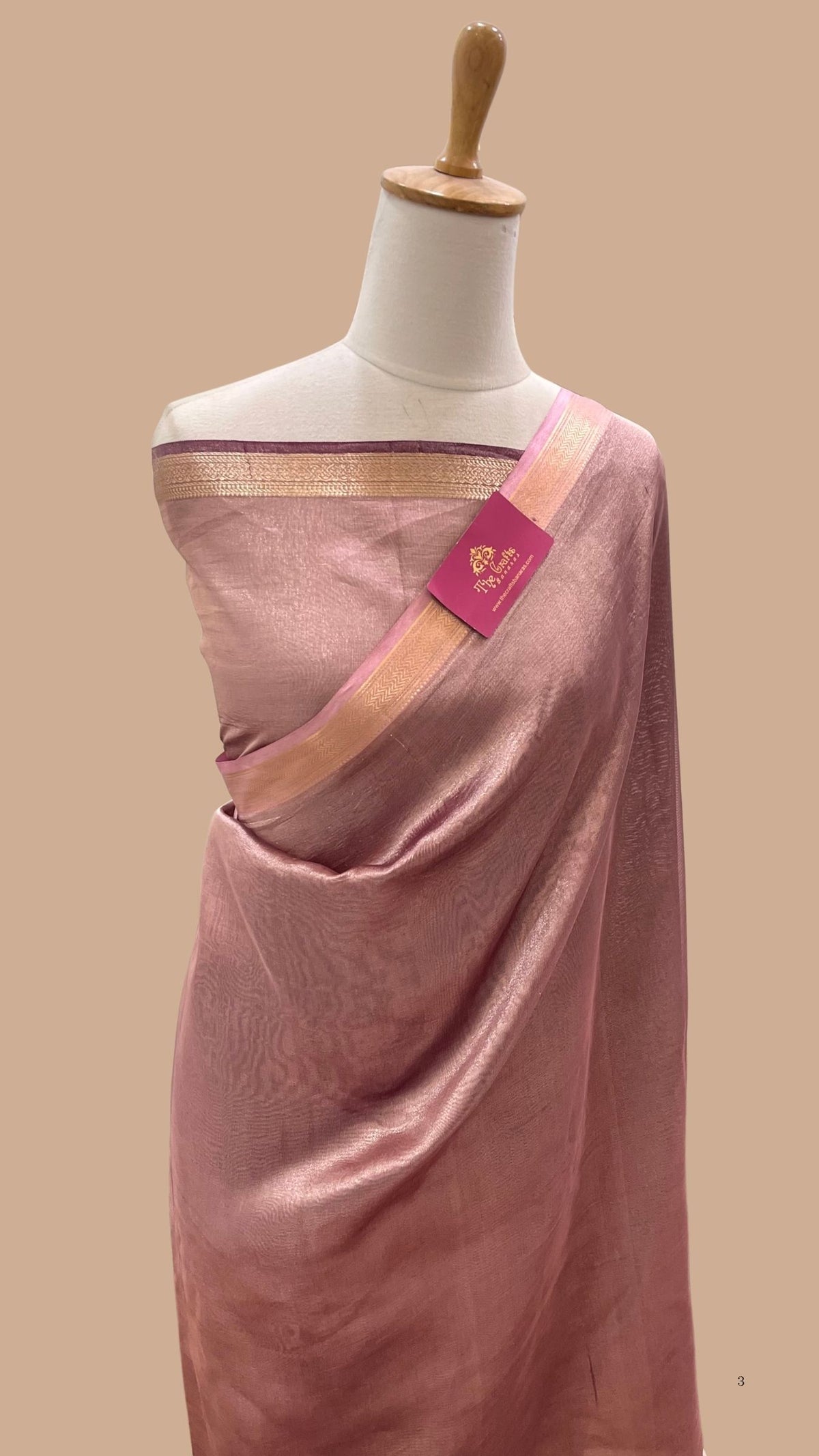 Pure Kora Tissue Silk Banarasi Saree