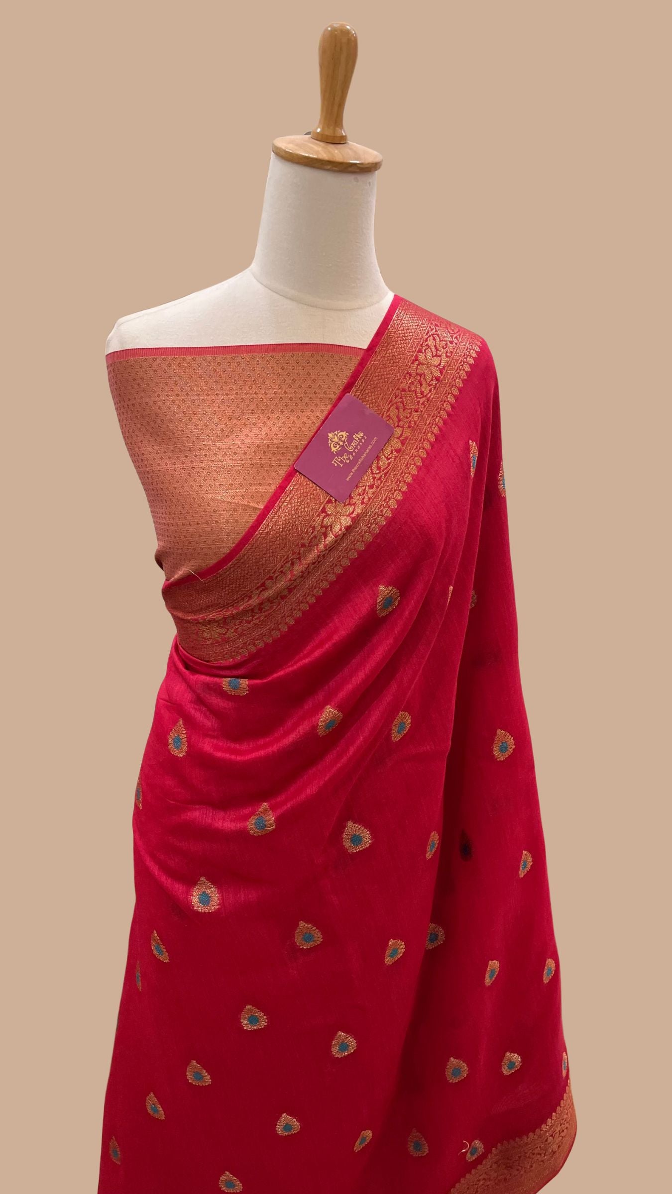 Pure Munga Silk Banarasi Saree
