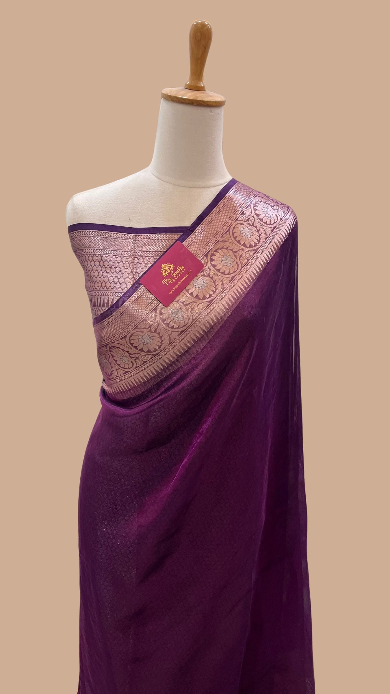 Pure Kora Tissue Silk Banarasi Saree