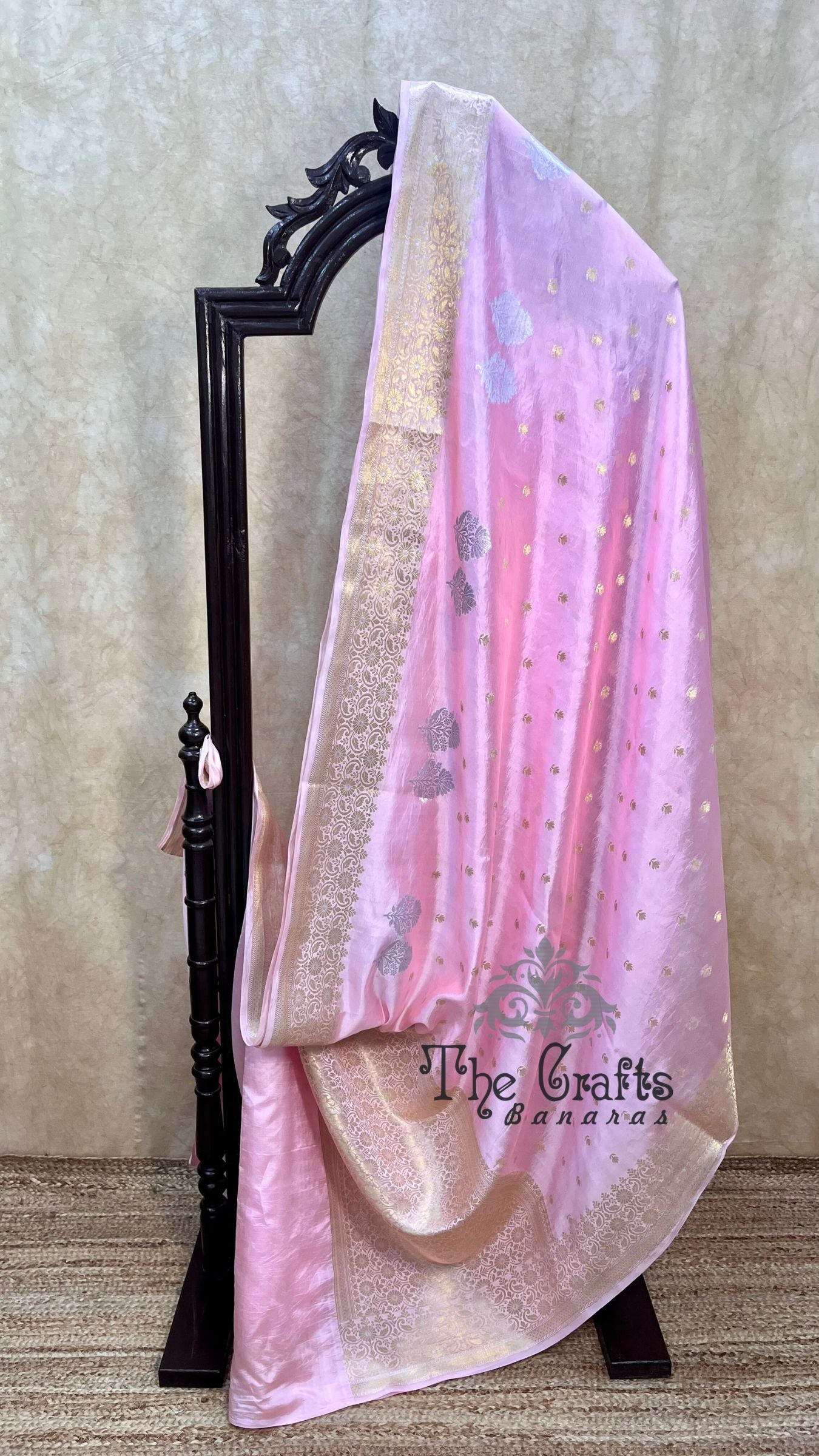 Pure Mango Silk Handloom Banarasi Saree