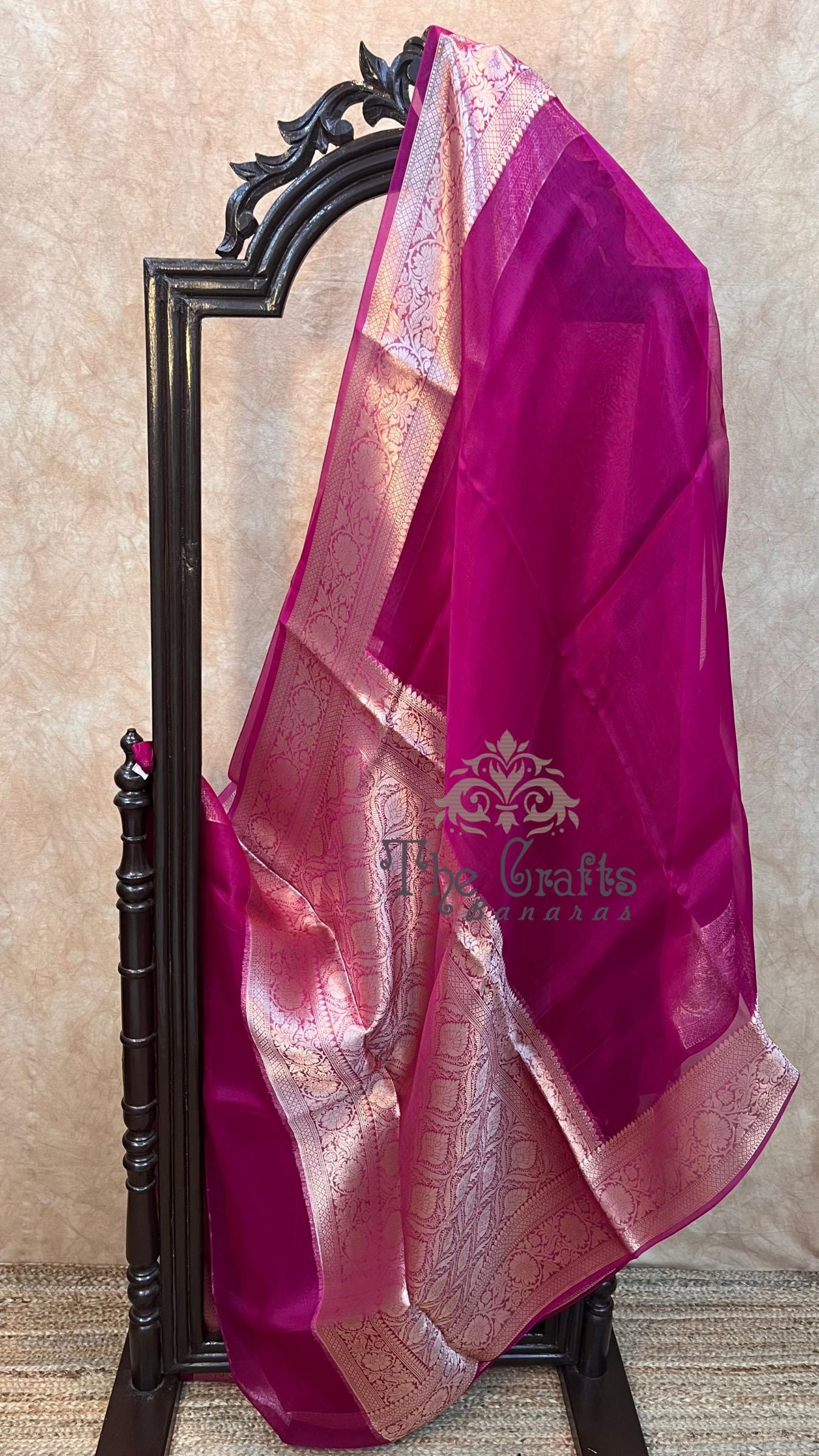 Pure Kora Silk Banarasi Saree