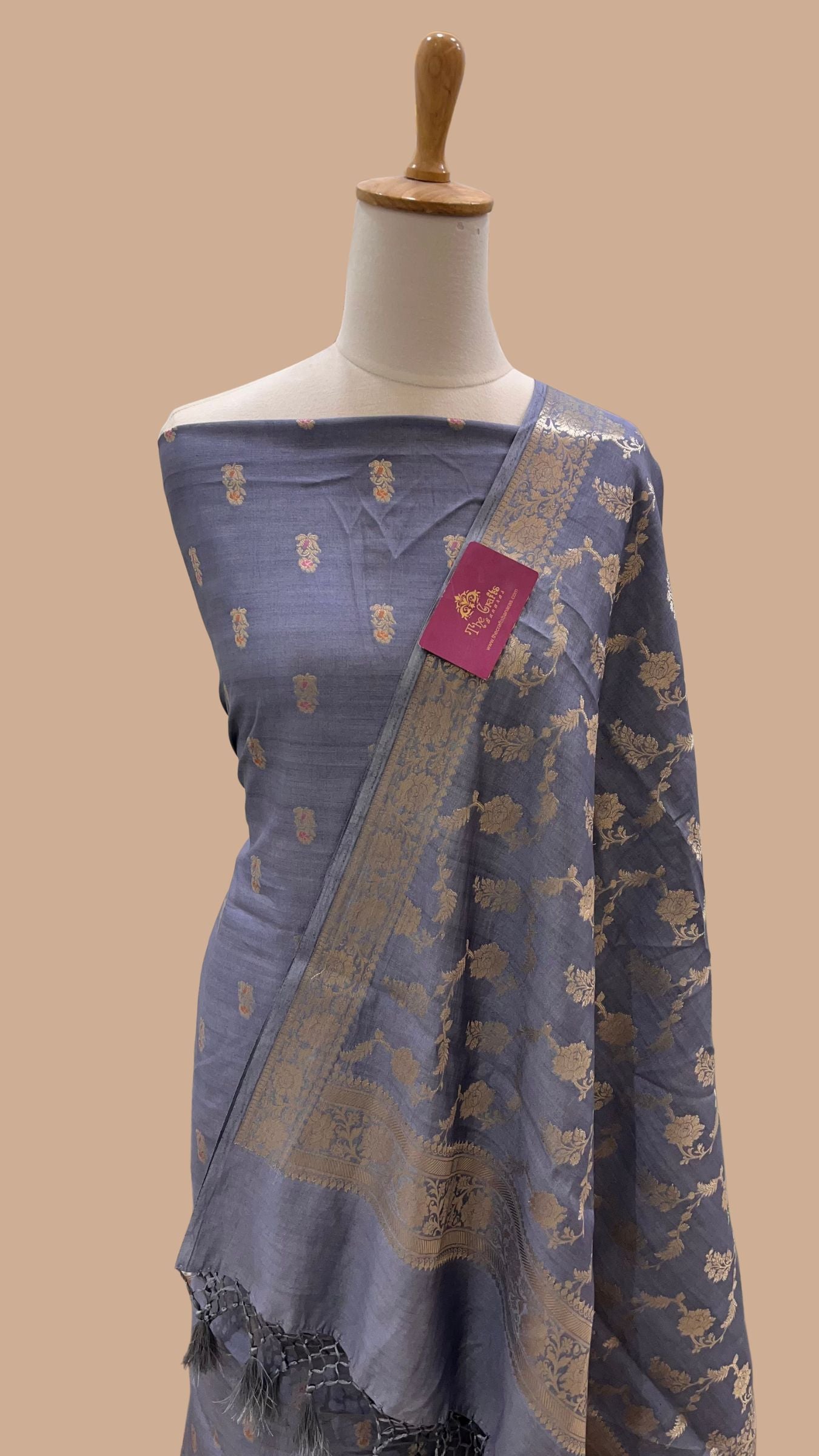 Pure Chiniya Silk Banarasi Dress Material