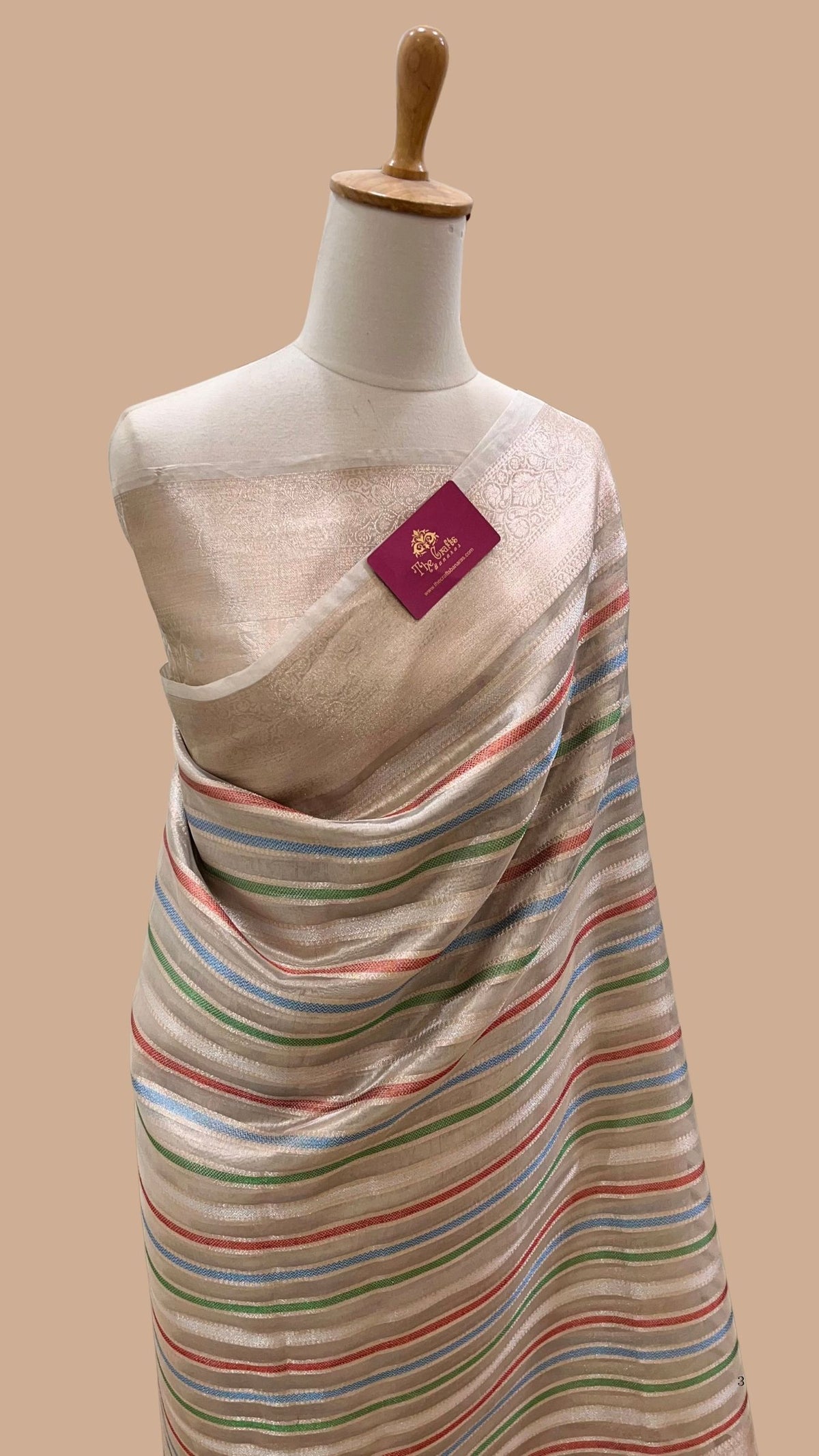 Pure Kora Tissue Silk Banarasi Saree