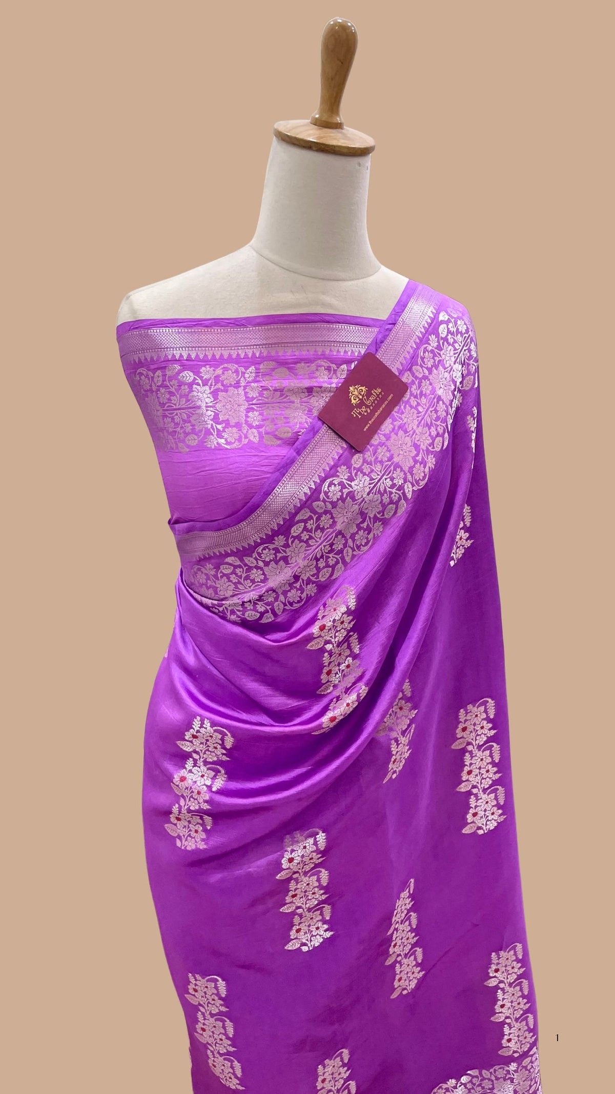 Pure Mango Silk Handloom Banarasi Saree