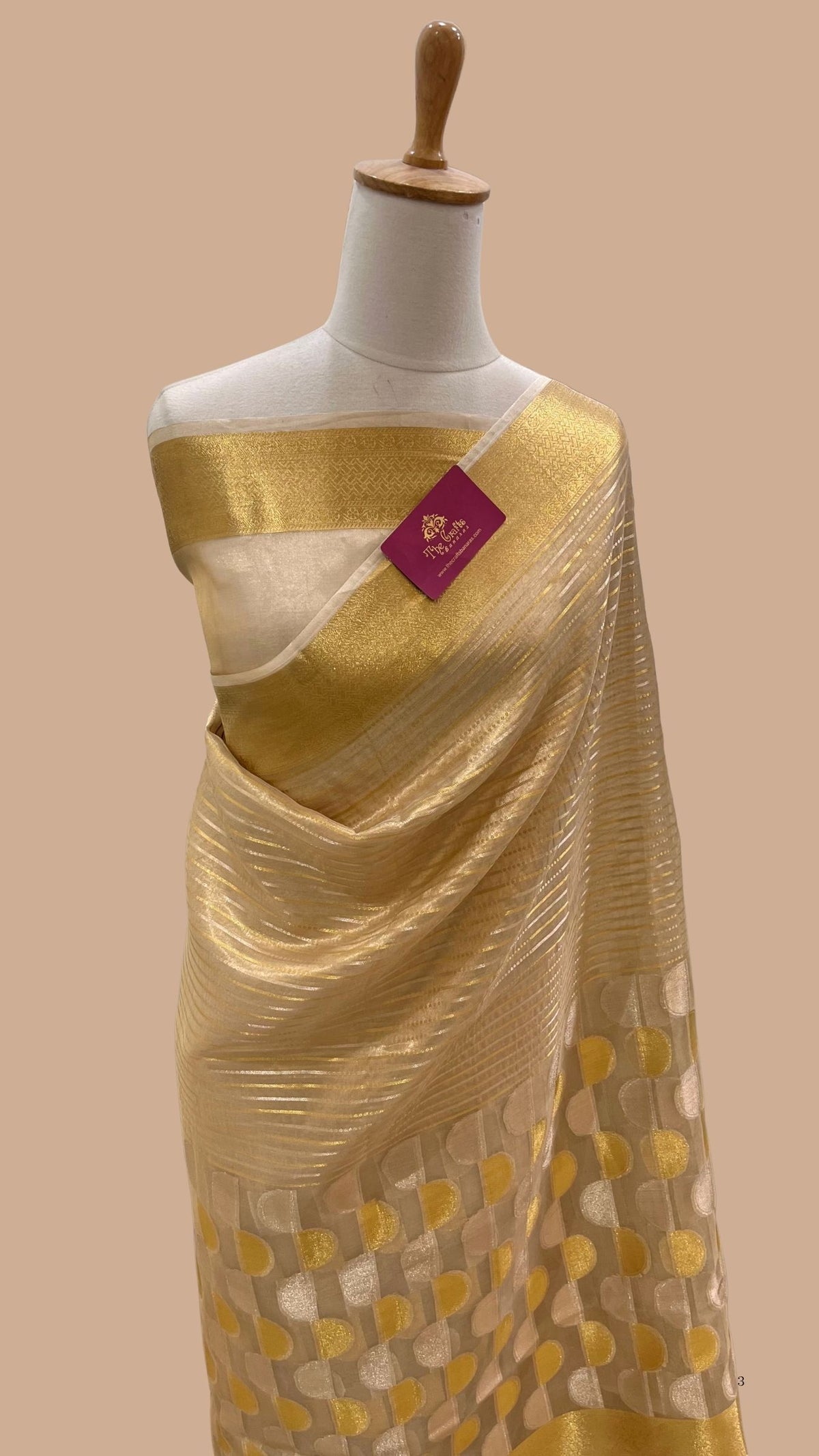 Pure Kora Tissue Silk Banarasi Saree