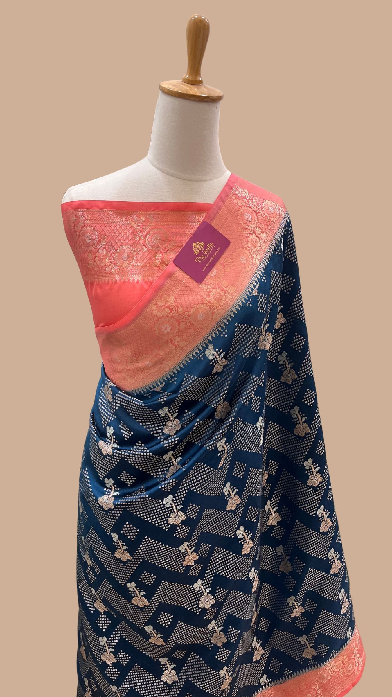 Pure Mango Silk Banarasi Saree