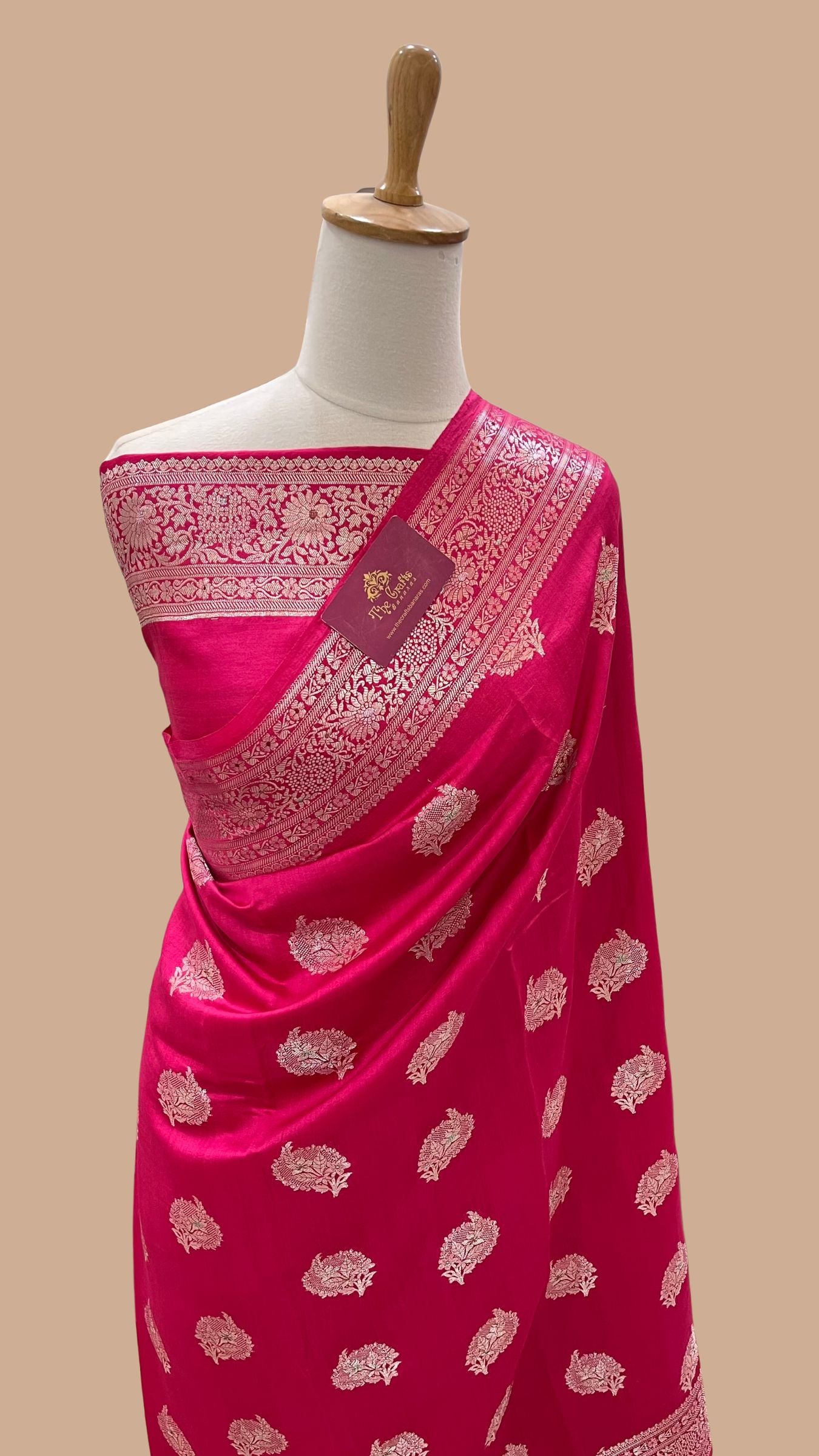 Pure Chiniya Silk Banarasi Saree
