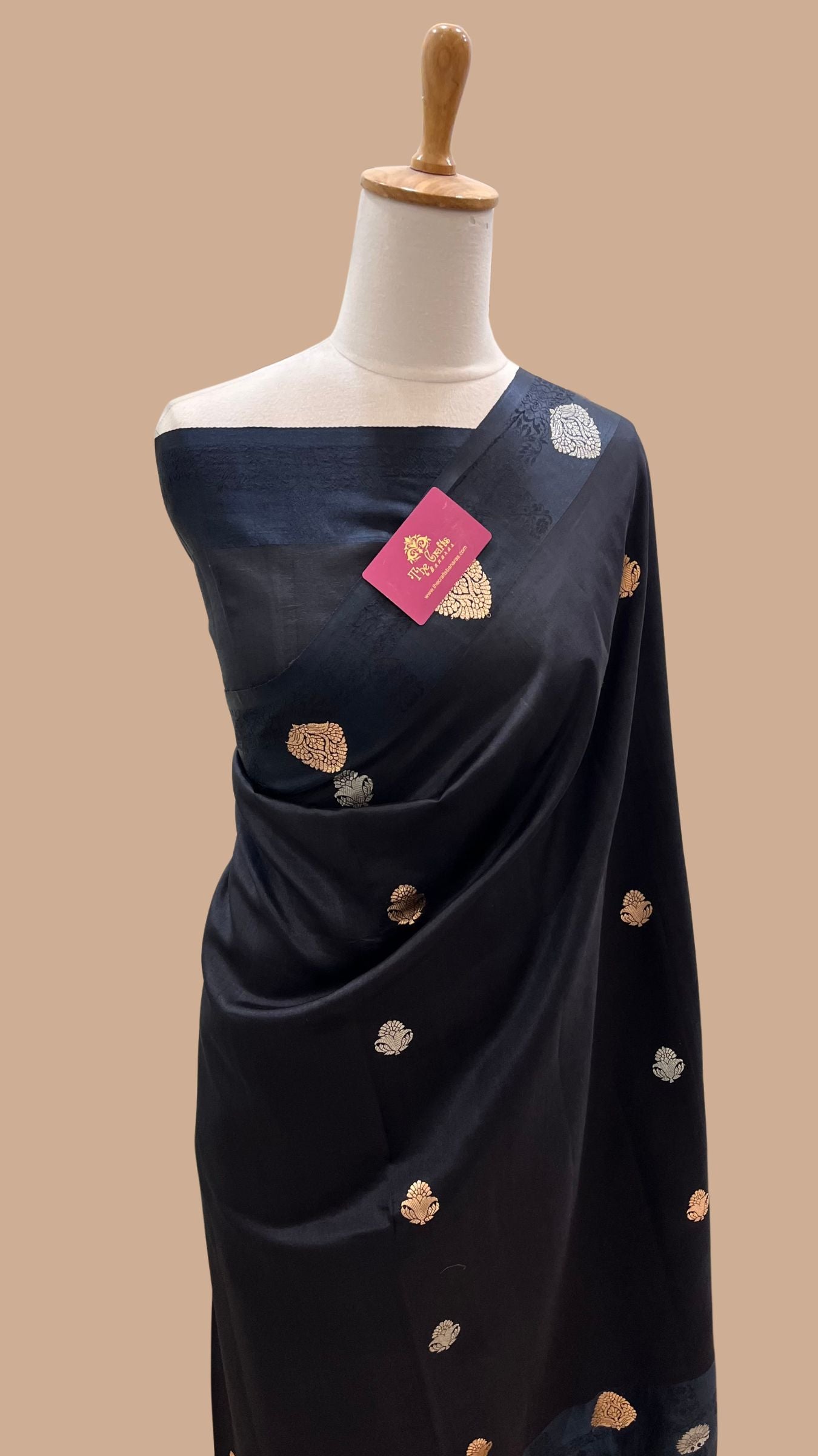 Pure Mango Silk Handloom Banarasi Saree