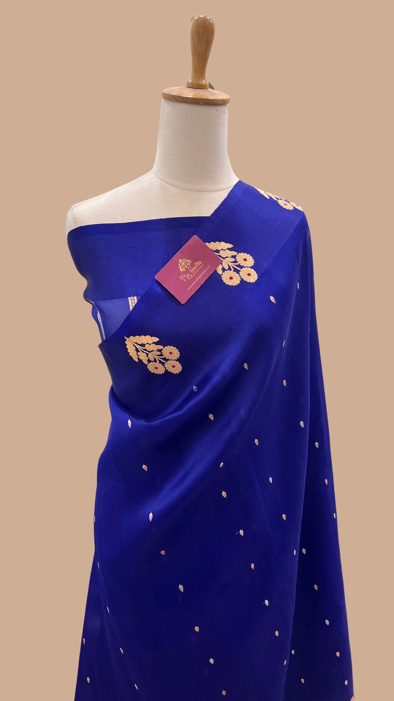 Pure Kora Silk Handloom Banarasi Saree