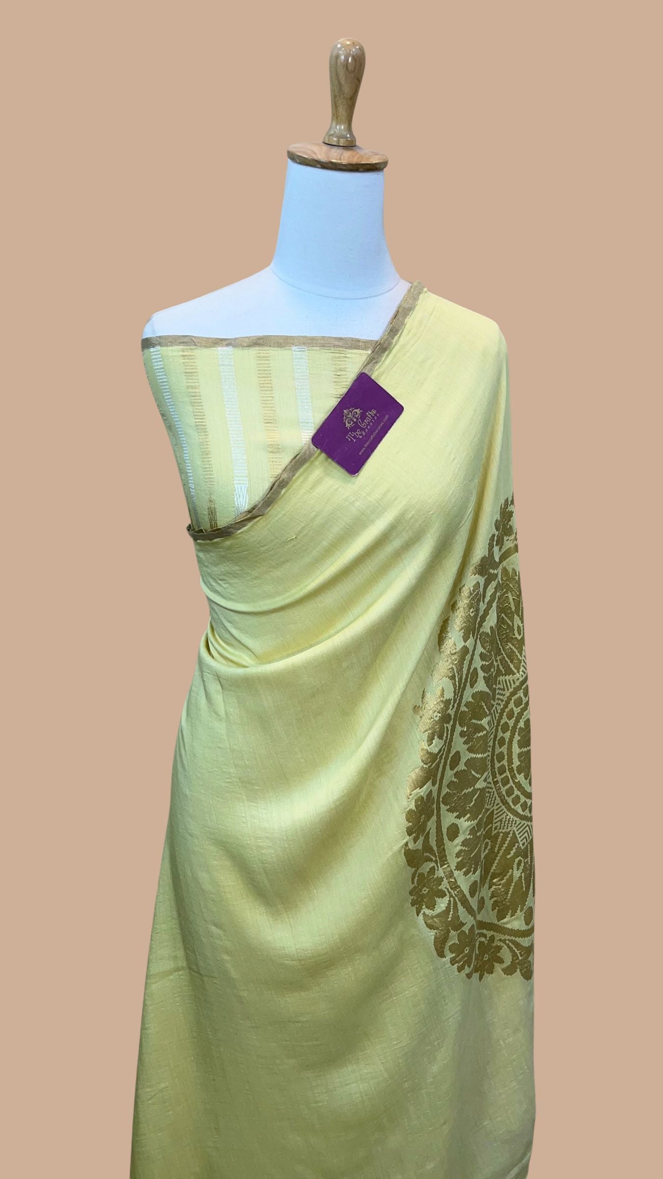Pure Munga Silk Handloom Banarasi Saree