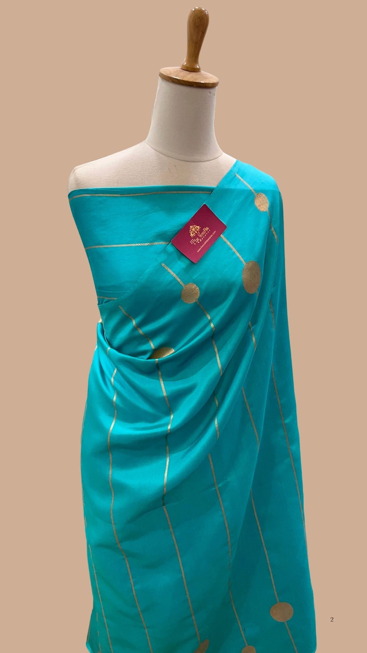 Pure Mango Silk Handloom Banarasi Saree