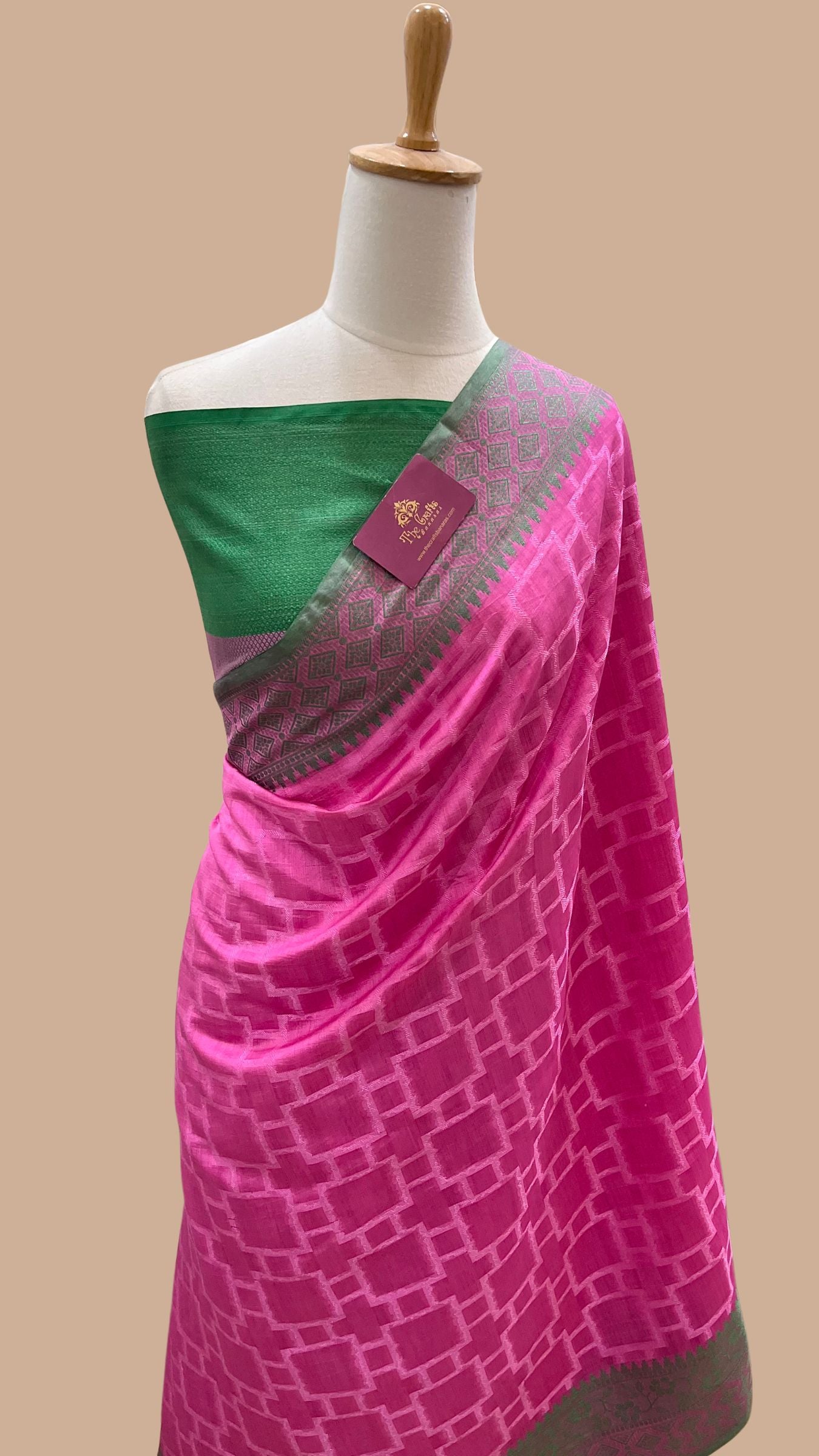 Pure Chiniya Silk Banarasi Saree
