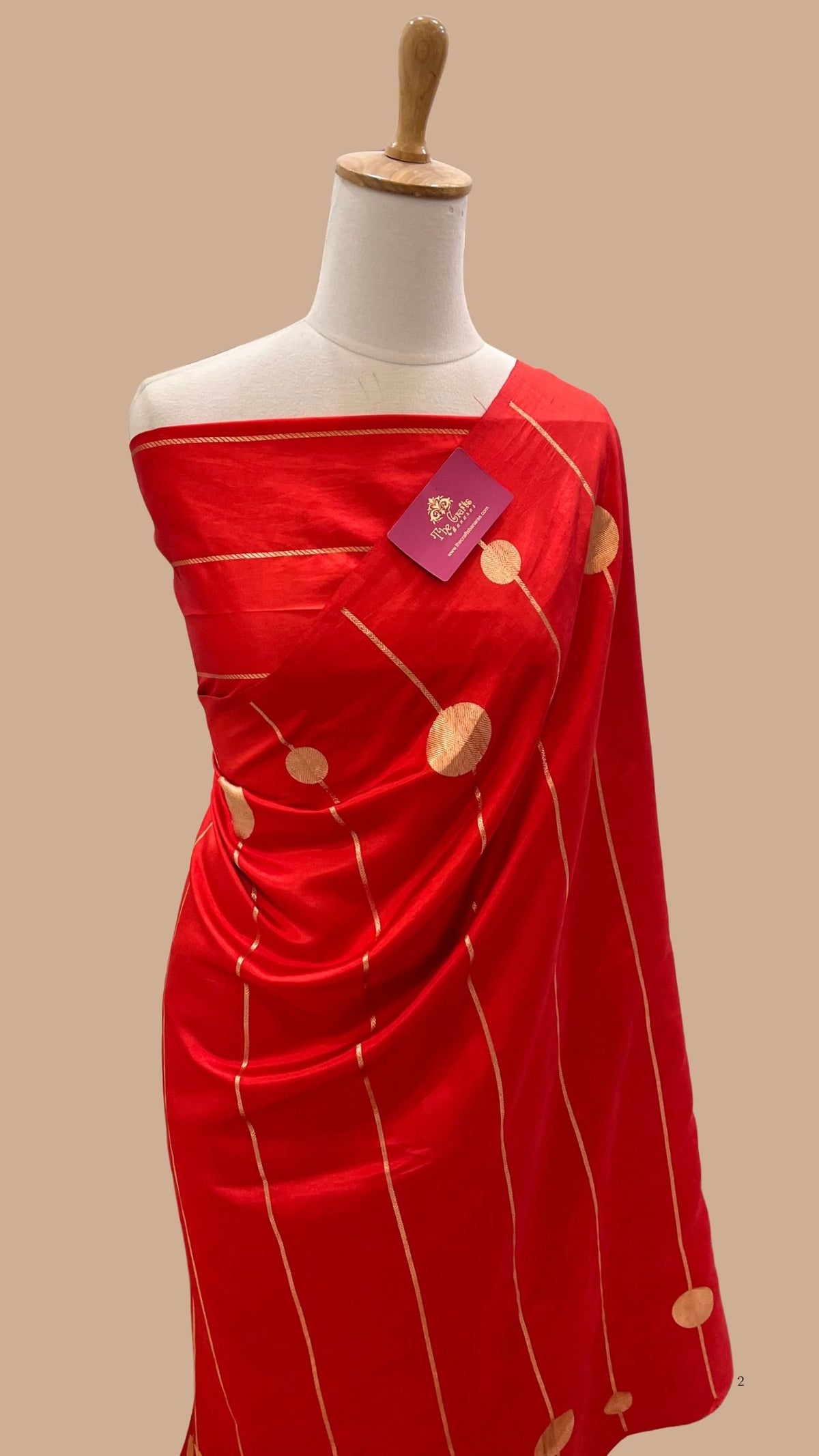 Pure Mango Silk Handloom Banarasi Saree