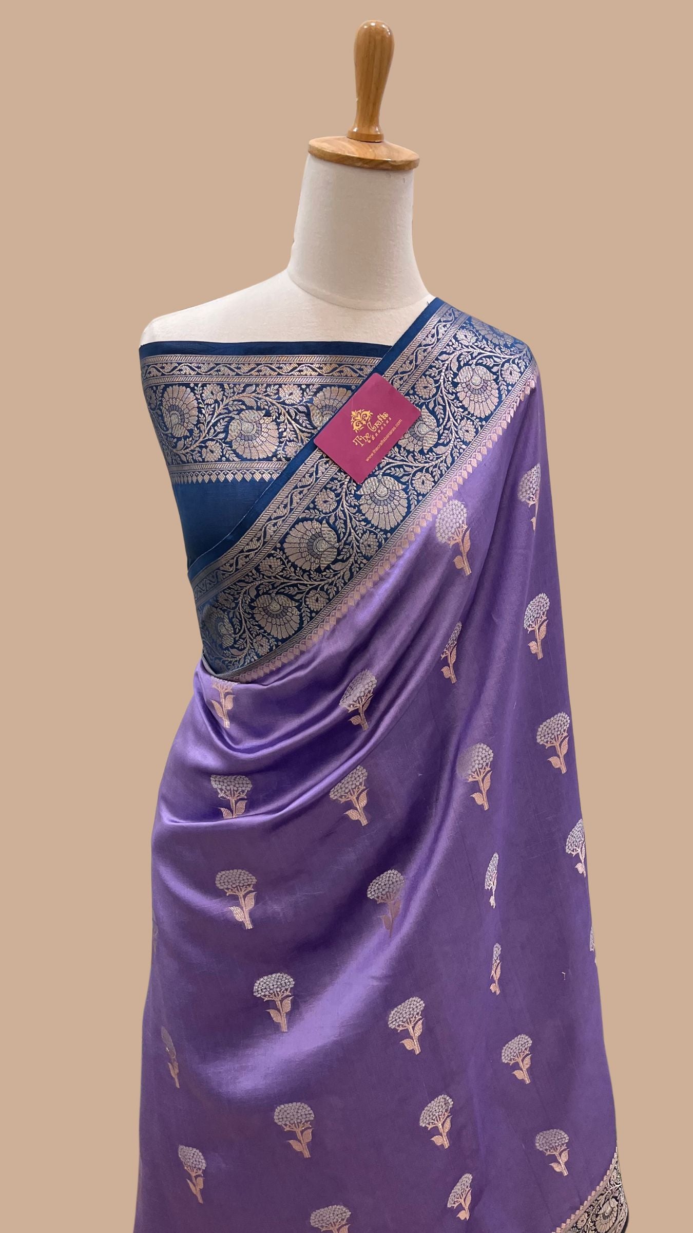 Pure Mango Silk Banarasi Saree