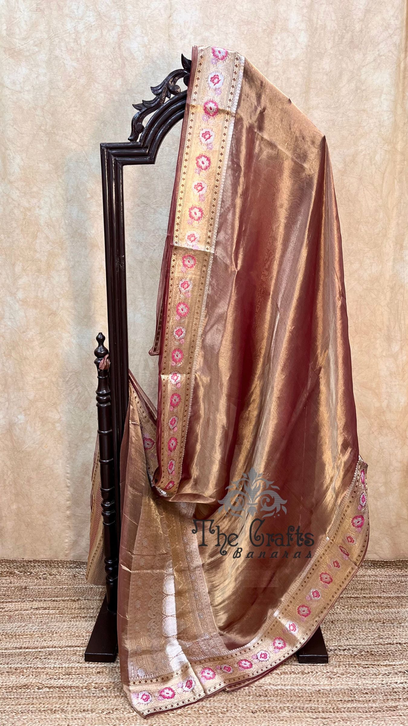 Pure Kora Tissue Silk Banarasi Saree