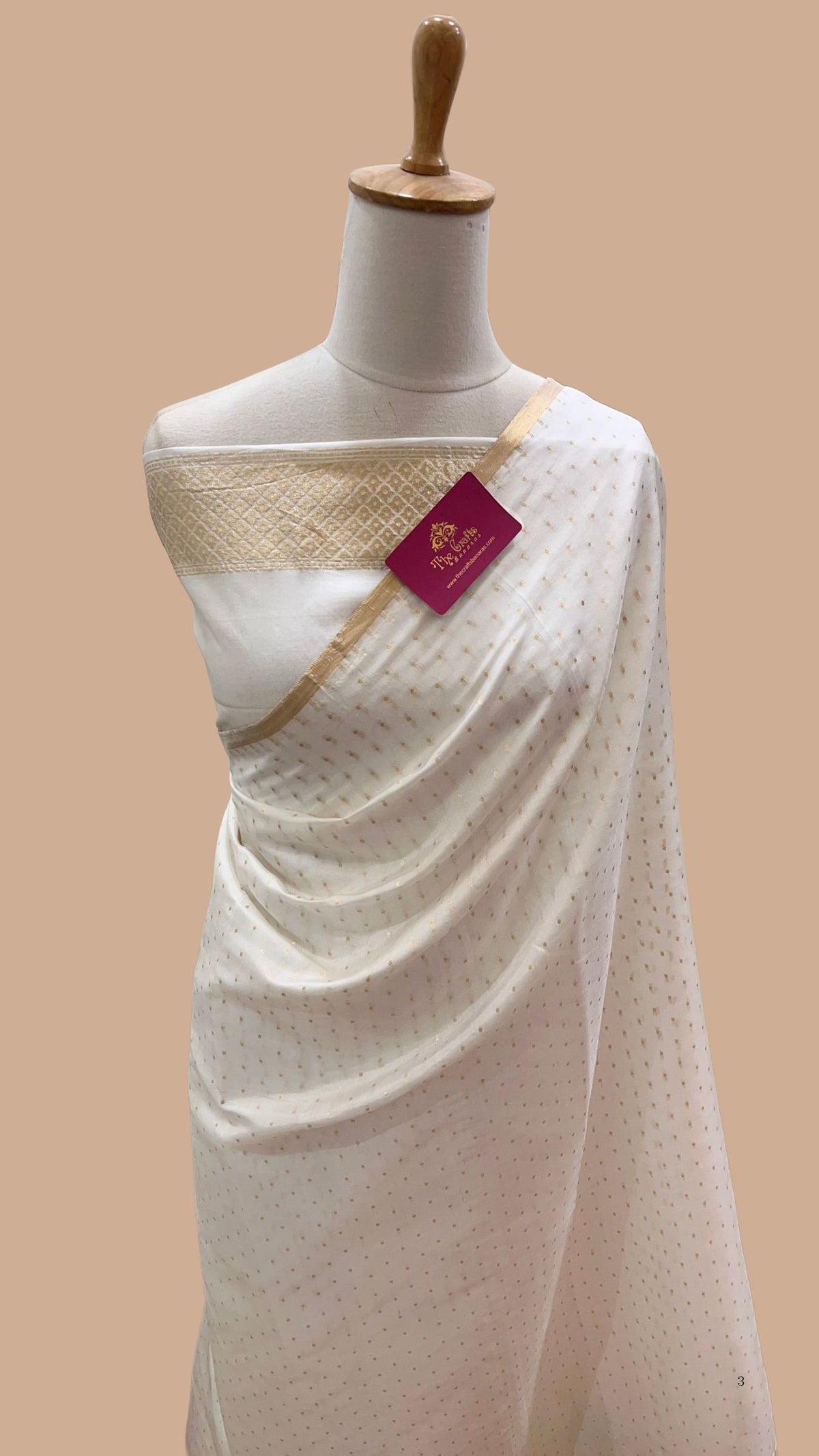 Pure Mango Silk Handloom Banarasi Saree