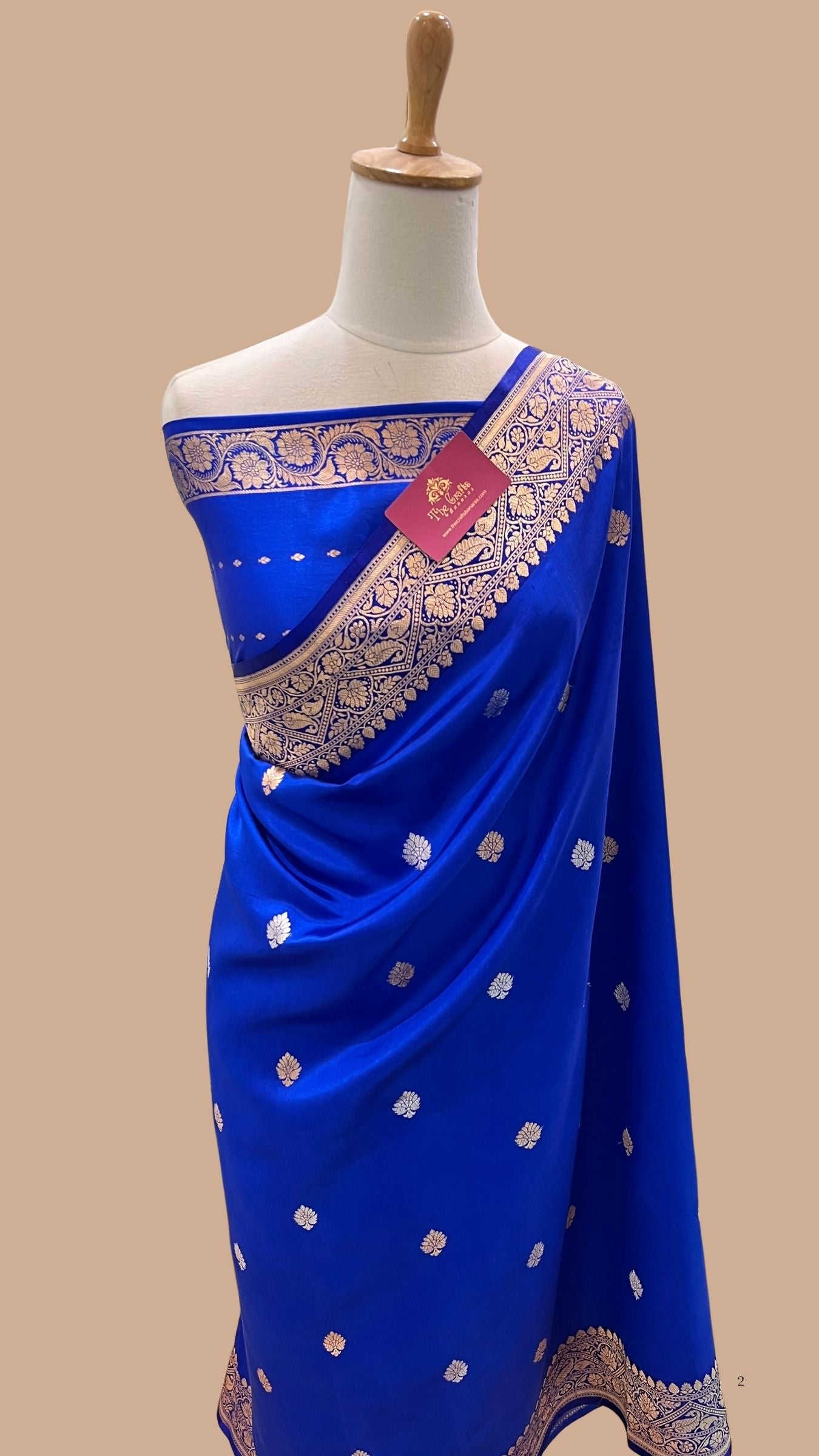 Pure Mango Silk Handloom Banarasi Saree
