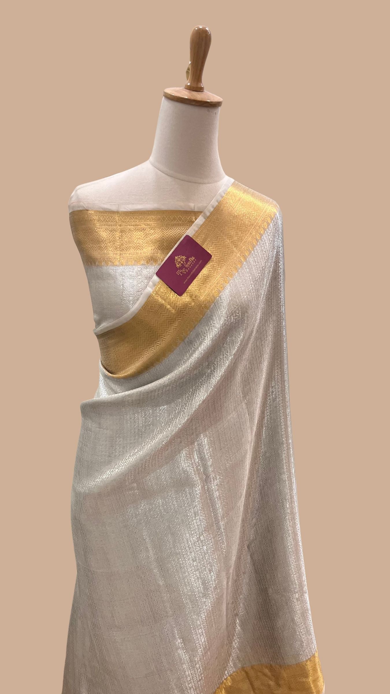 Pure Tissue Silk Brocade Banarasi Saree