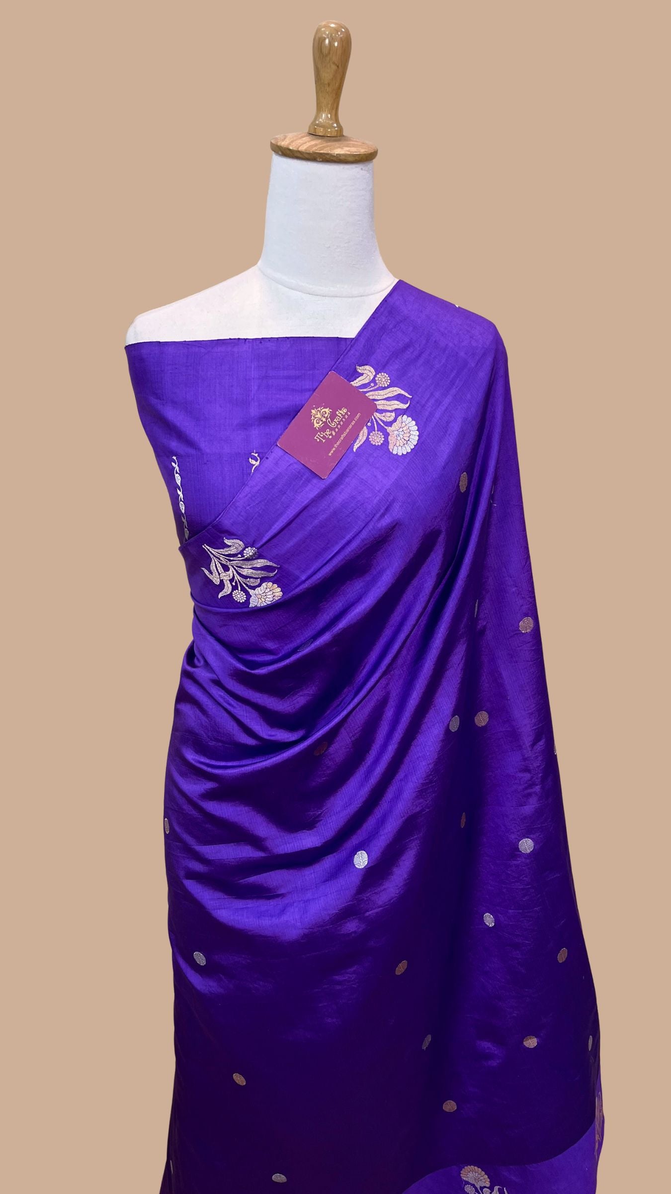 Pure Mango Silk Handloom Banarasi Saree