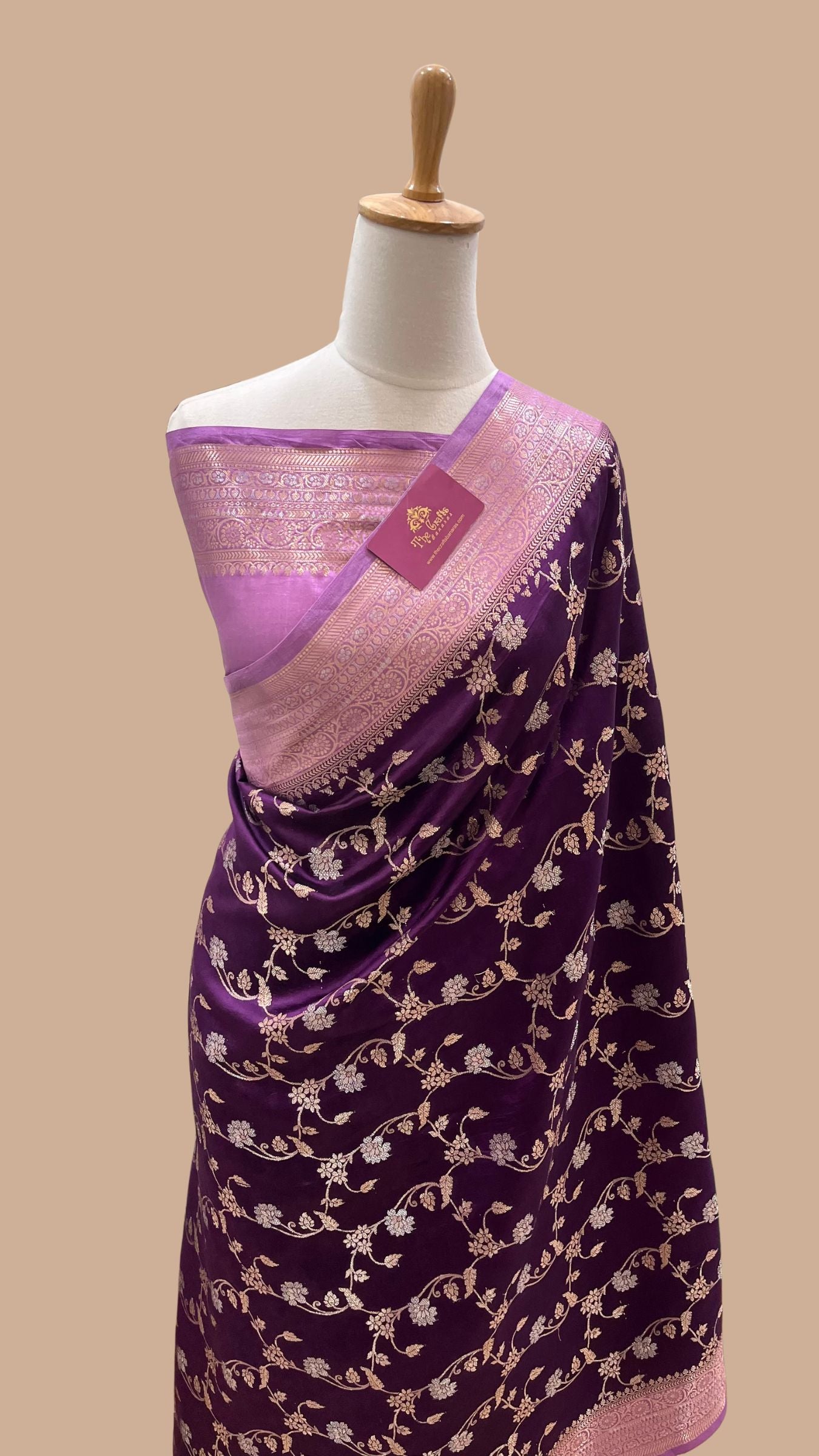 Pure Mango Silk Banarasi Saree