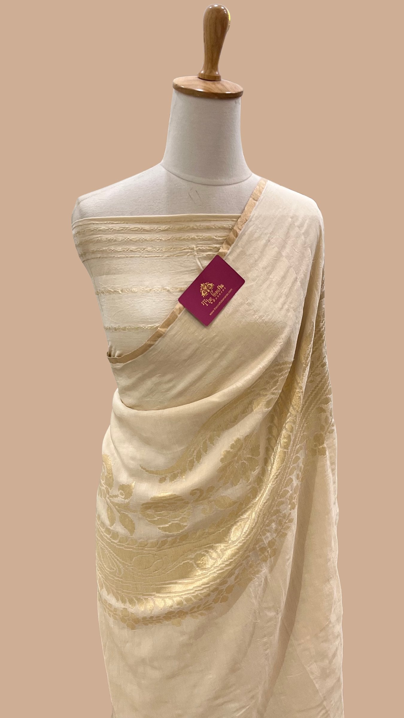 Pure Munga Silk Handloom Banarasi Saree