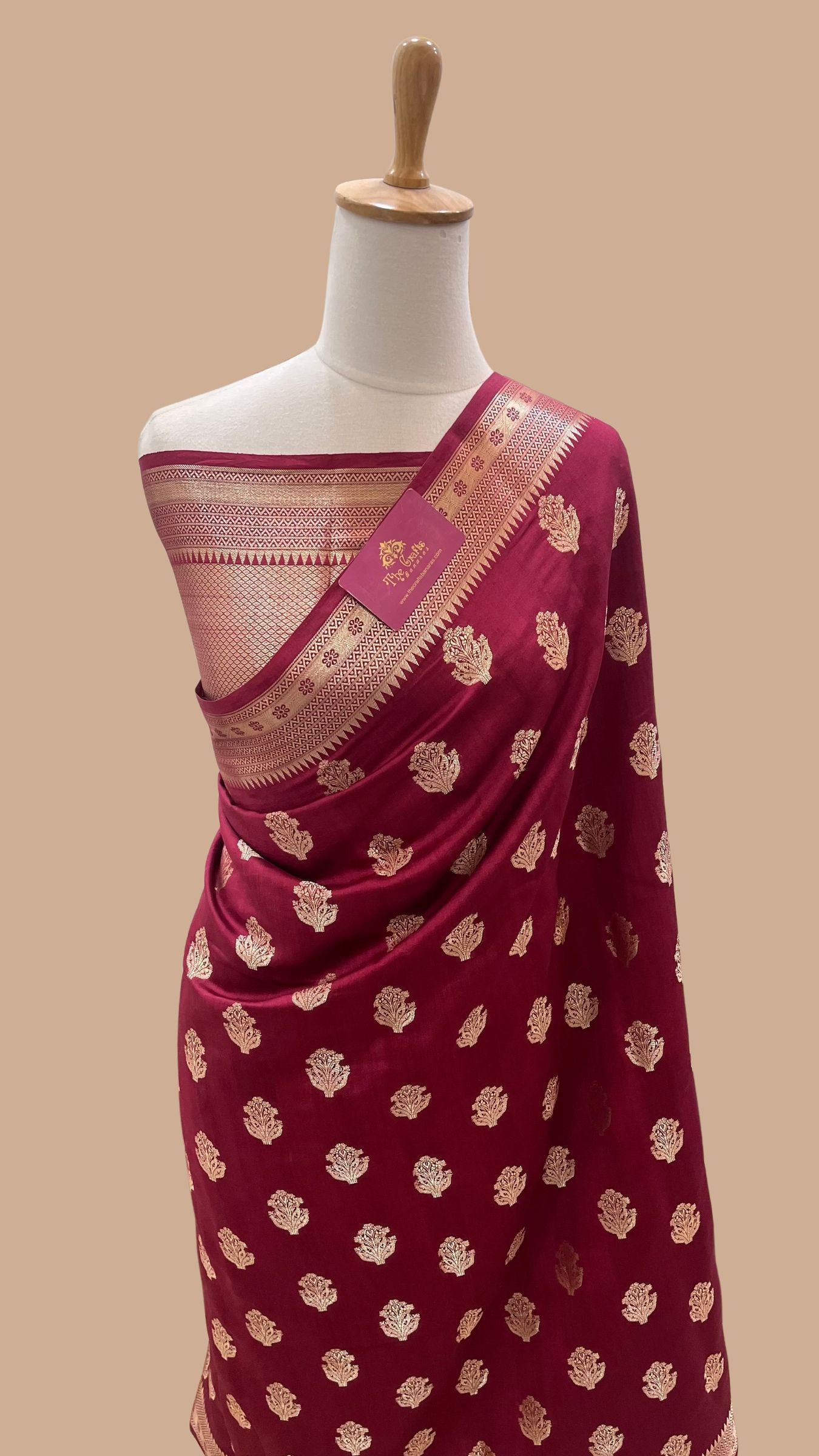 Pure Chiniya Silk Banarasi Saree