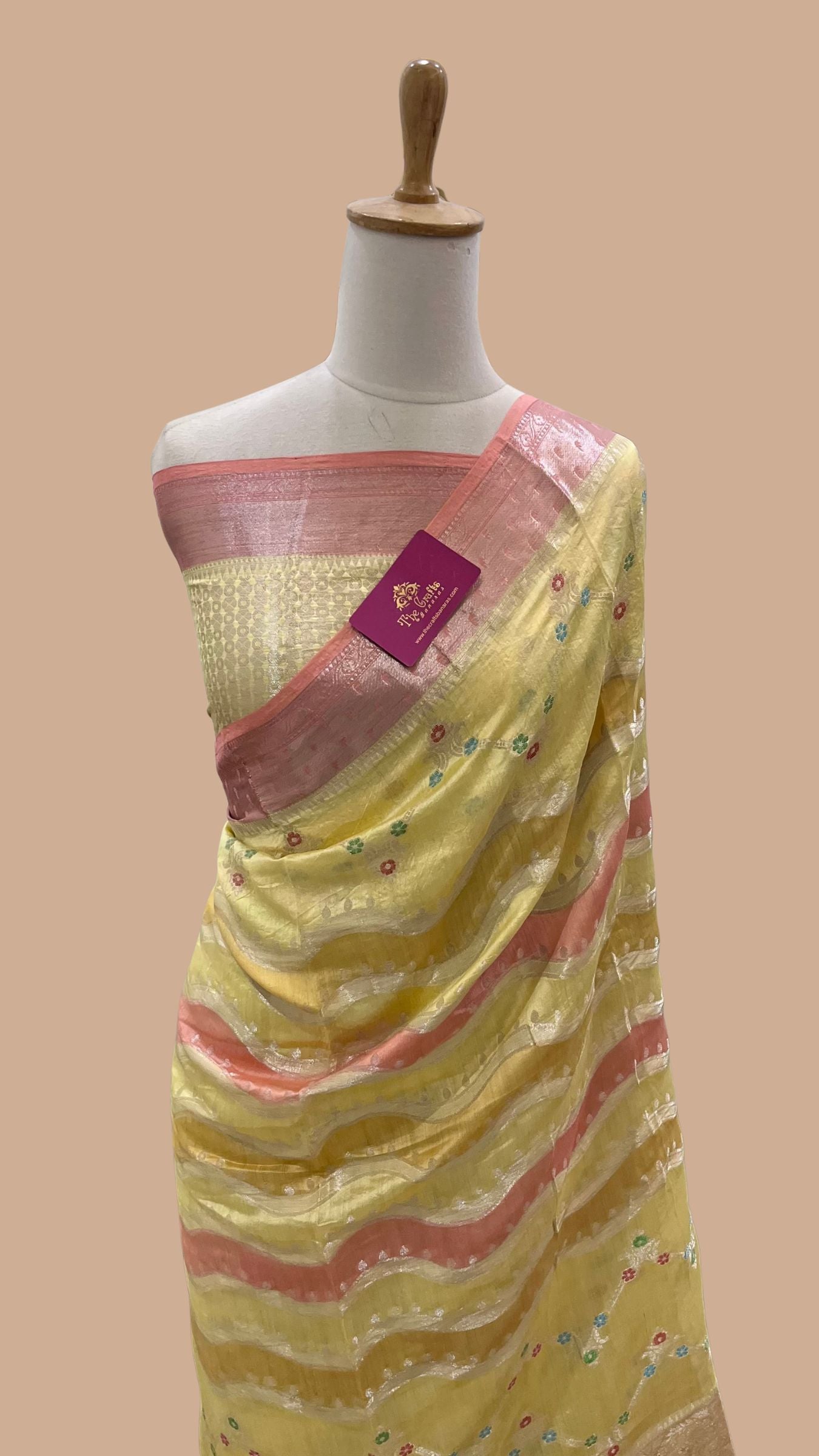 Pure Chiniya Silk Banarasi Saree