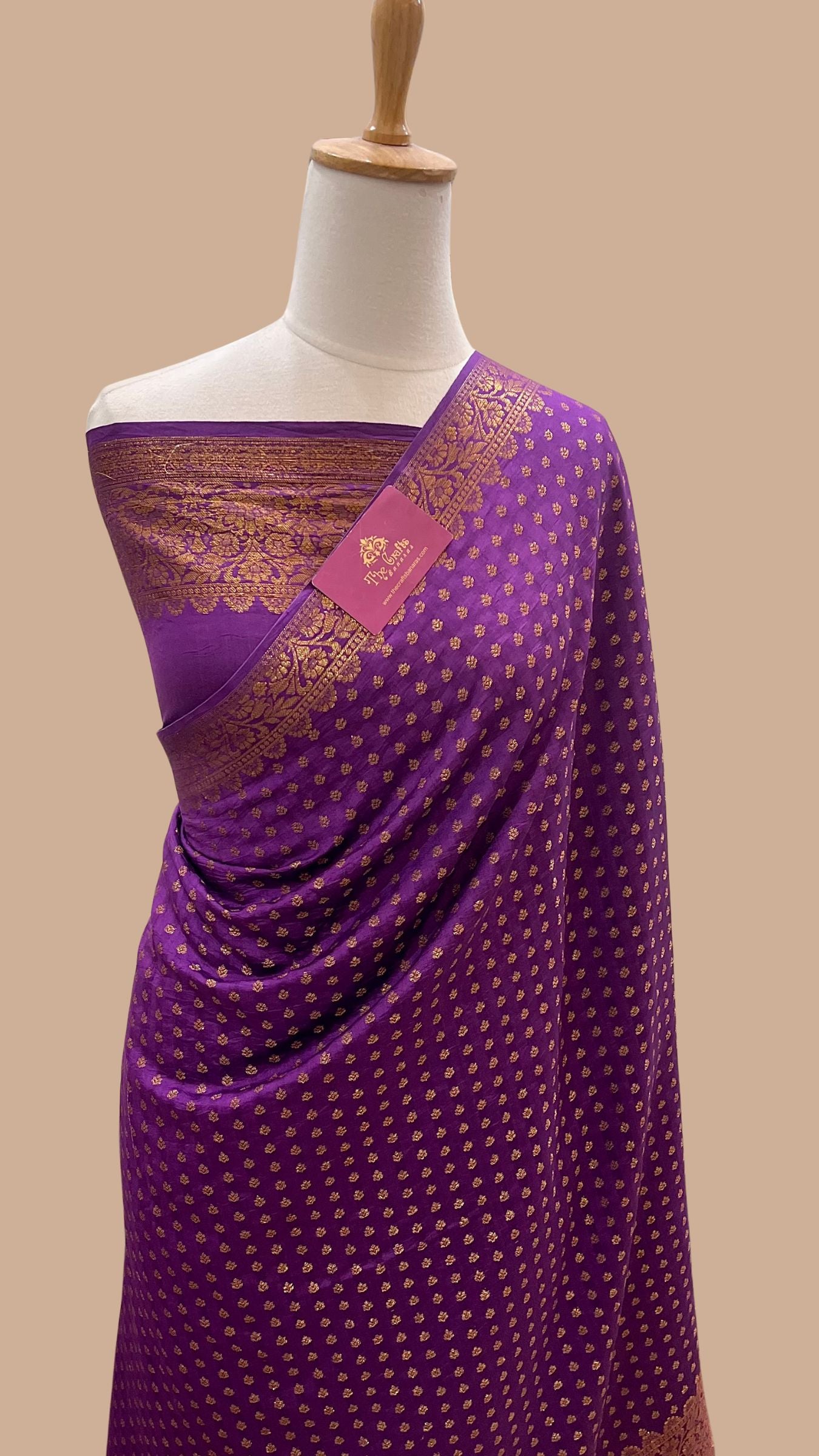 Pure Chiniya Silk Banarasi Saree