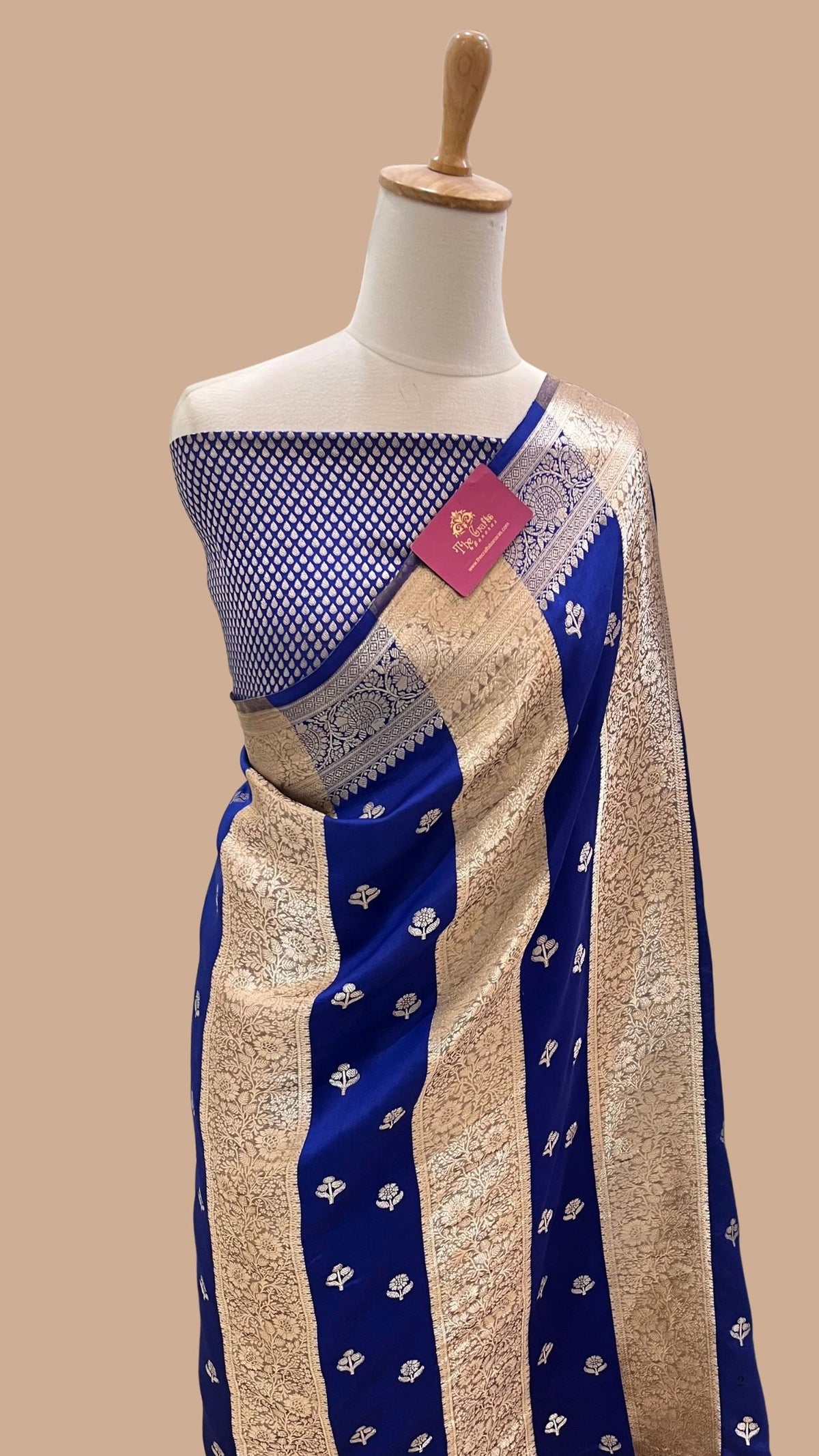Pure Chiniya Tissue Silk Banarasi Saree