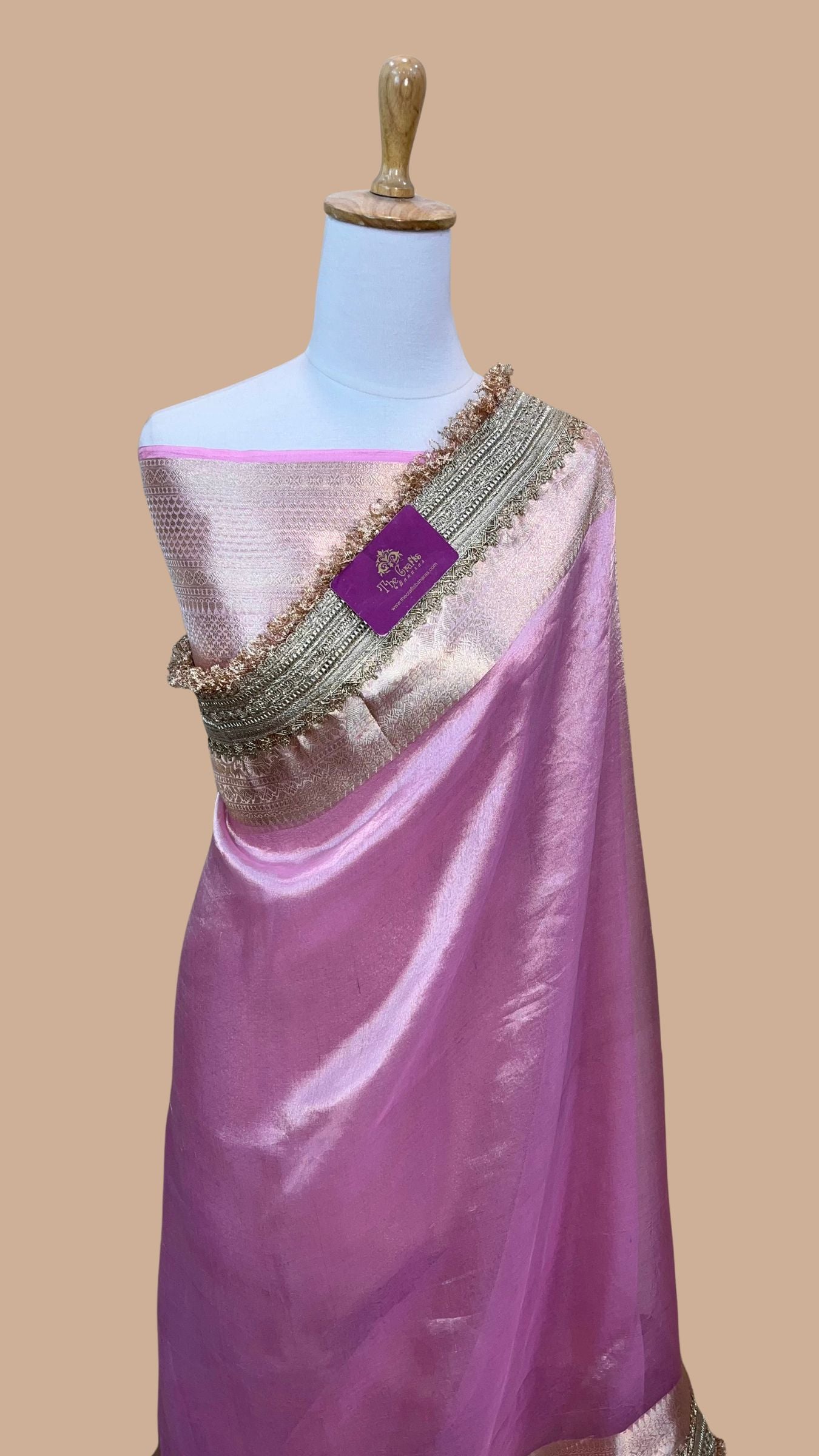 Pure Kora Tissue Silk Banarasi Saree