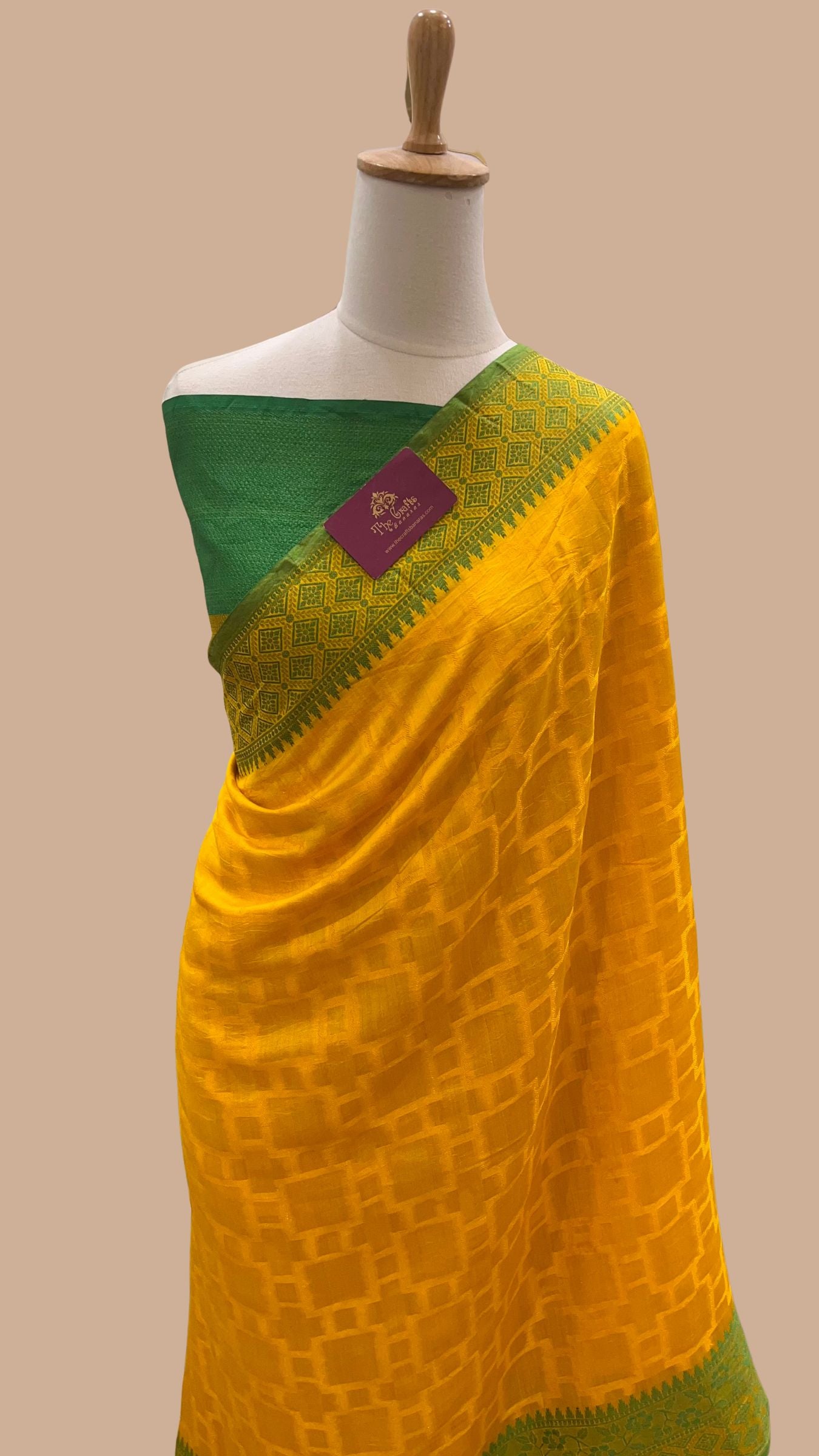 Pure Chiniya Silk Banarasi Saree