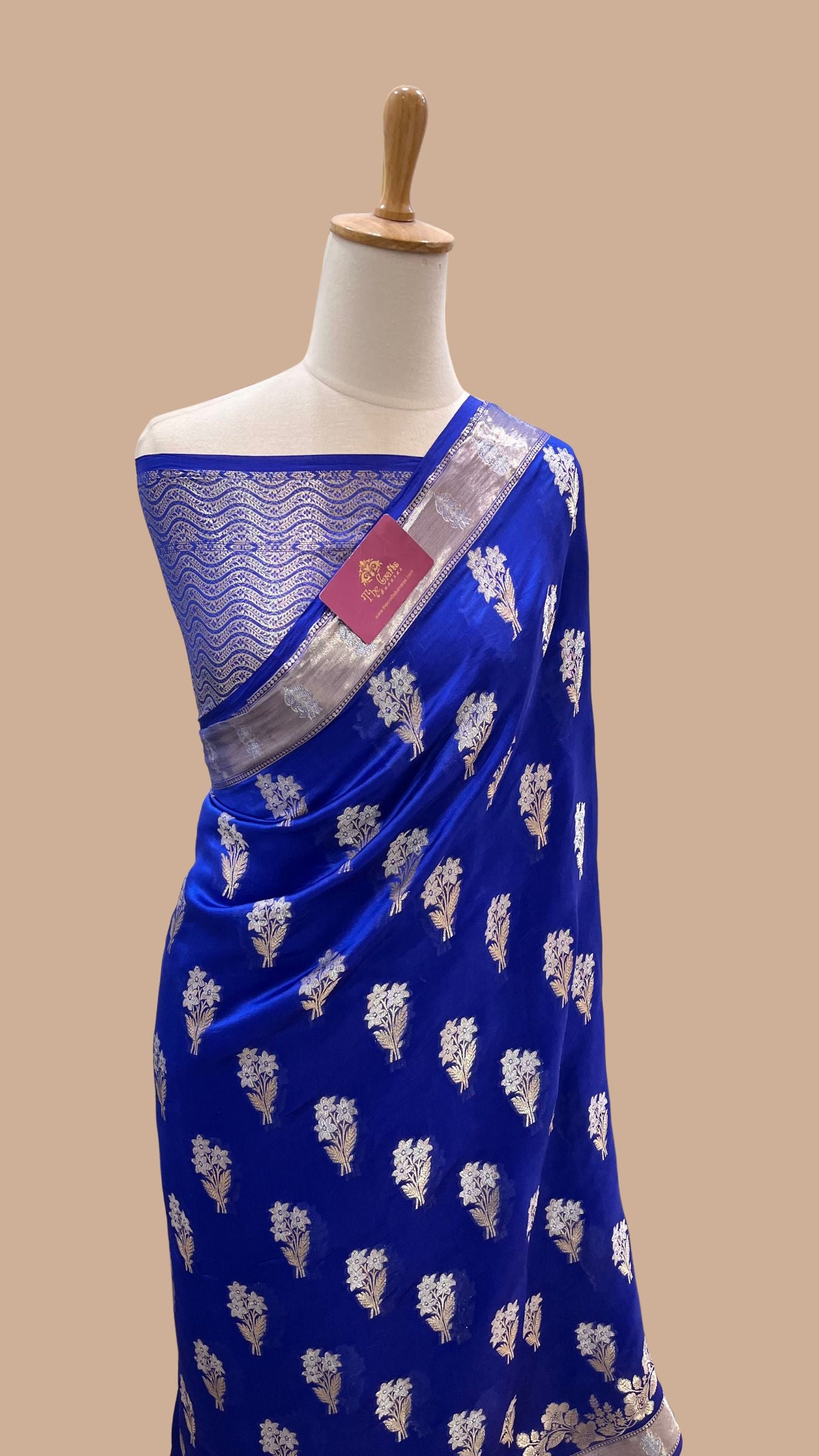 Pure Mango Silk Banarasi Saree